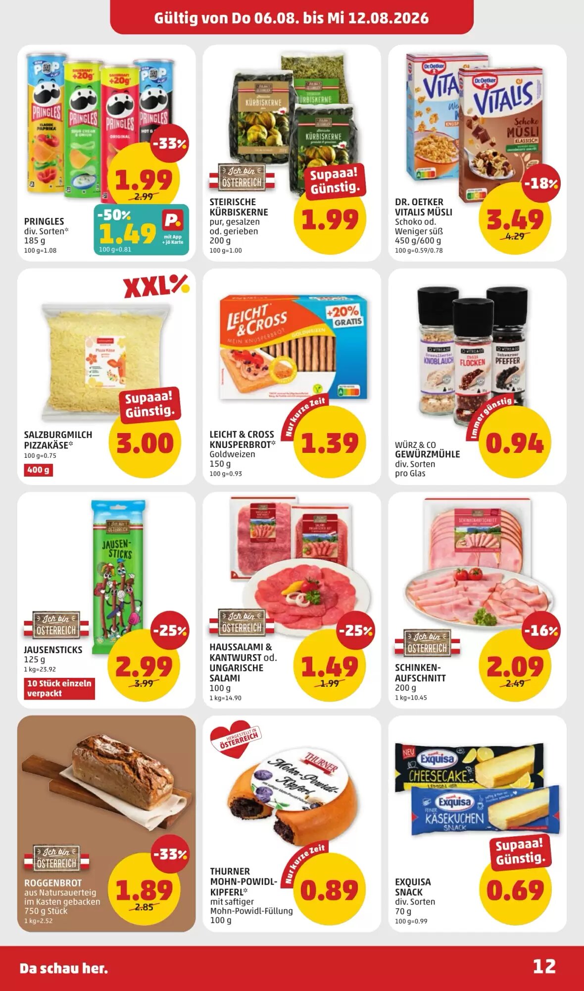 PENNY Flugblatt (ab 06.08.2026) - Angebote und Prospekt - Seite 12
