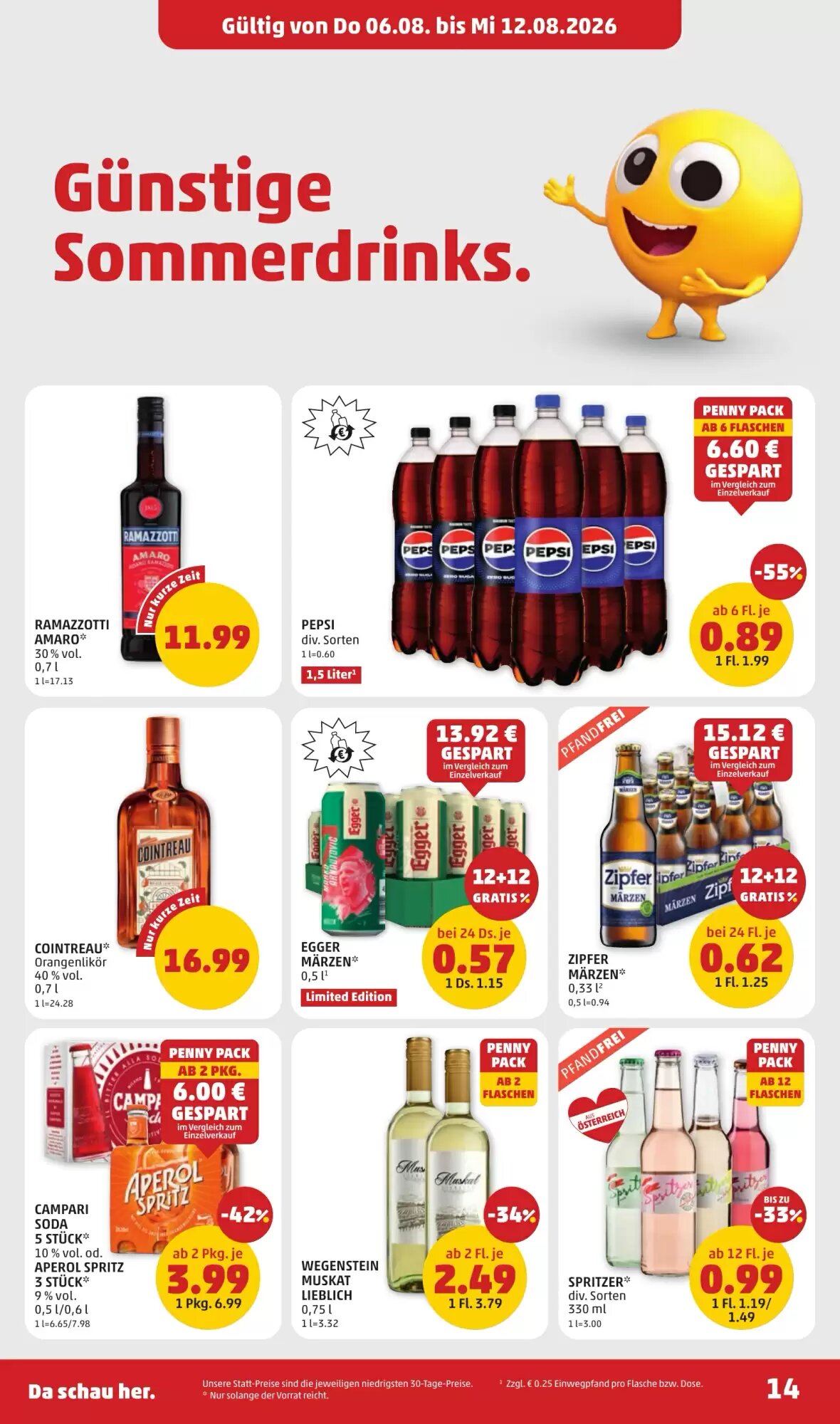 PENNY Flugblatt (ab 06.08.2026) - Angebote und Prospekt - Seite 14