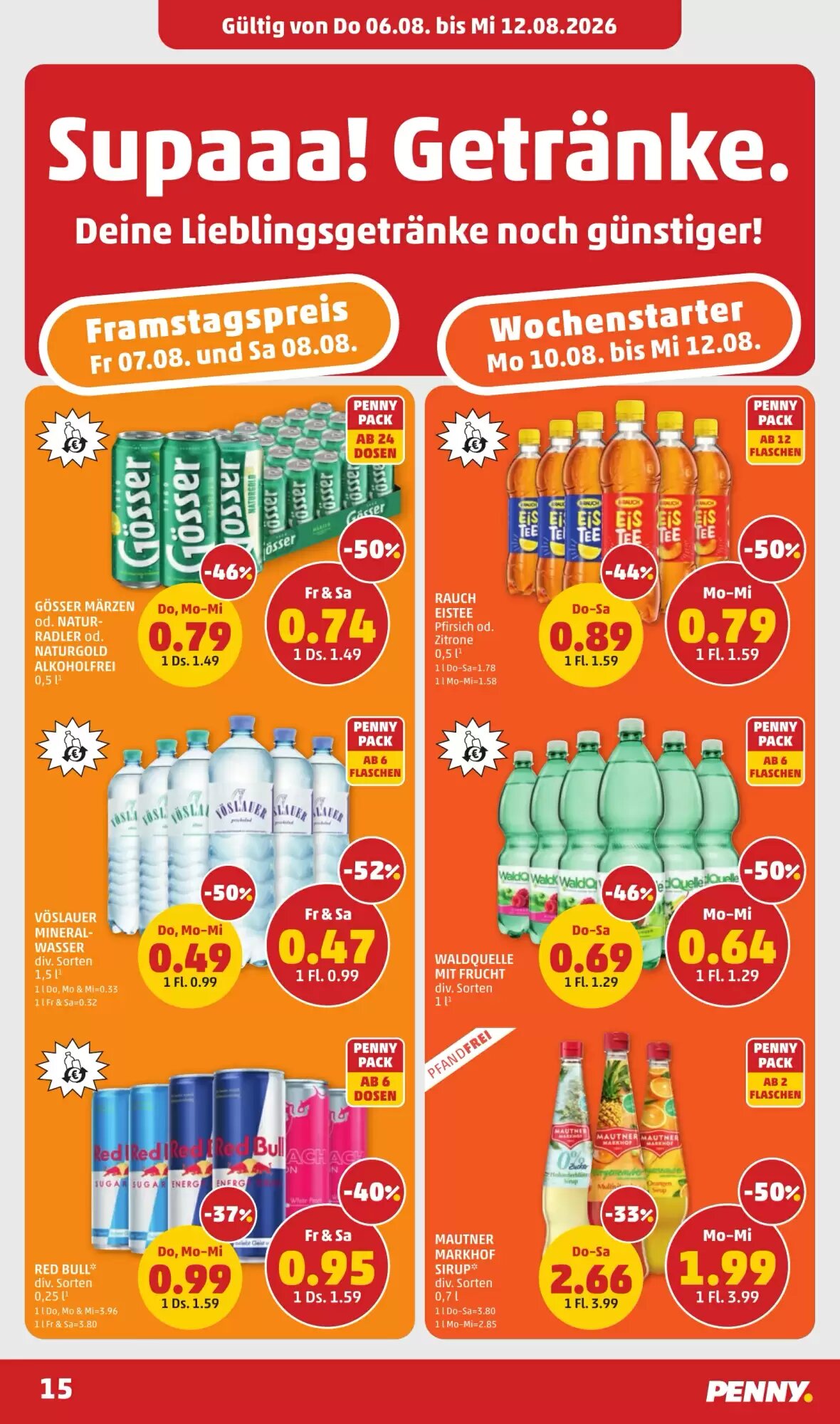 PENNY Flugblatt (ab 06.08.2026) - Angebote und Prospekt - Seite 15
