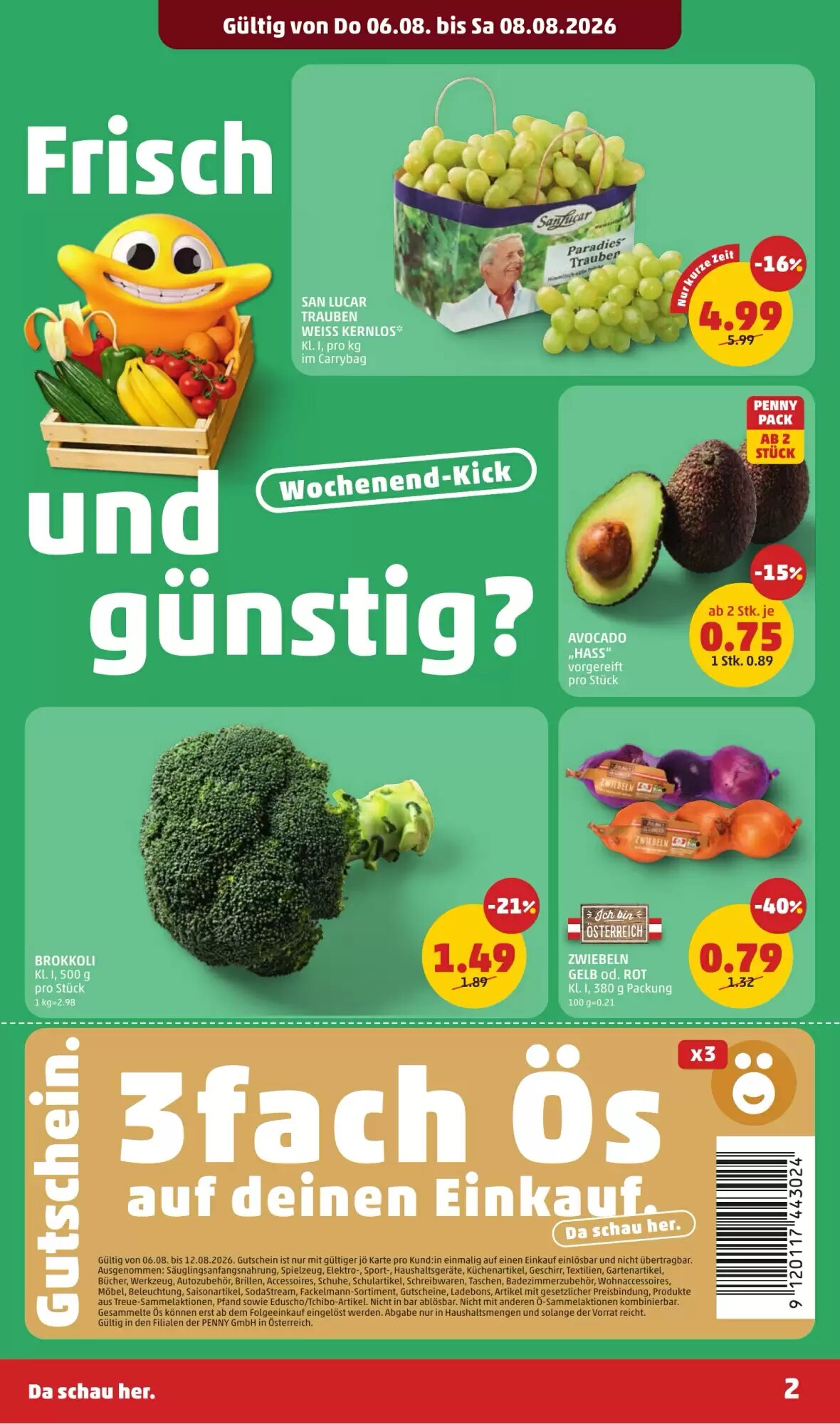 PENNY Flugblatt (ab 06.08.2026) - Angebote und Prospekt - Seite 2