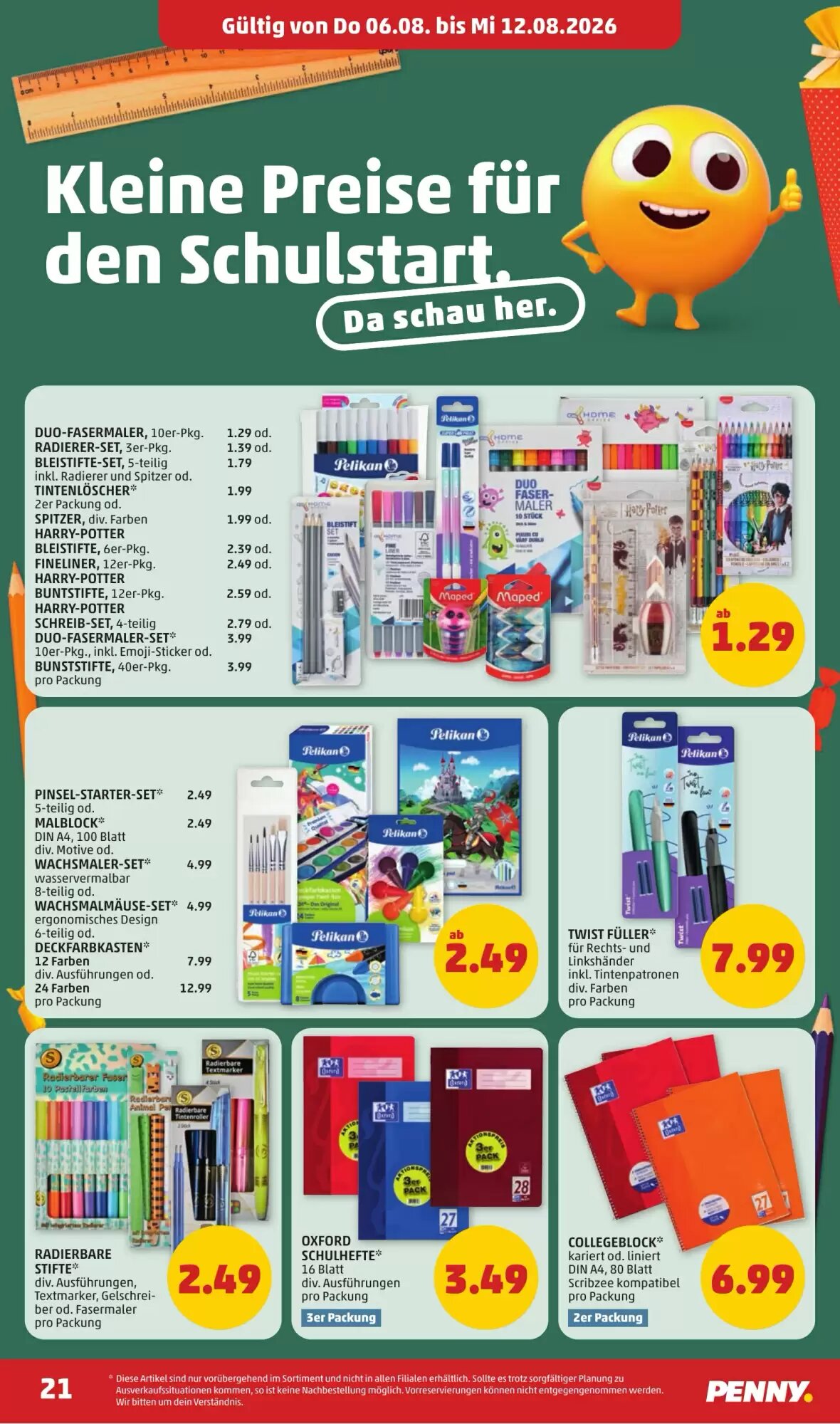 PENNY Flugblatt (ab 06.08.2026) - Angebote und Prospekt - Seite 21