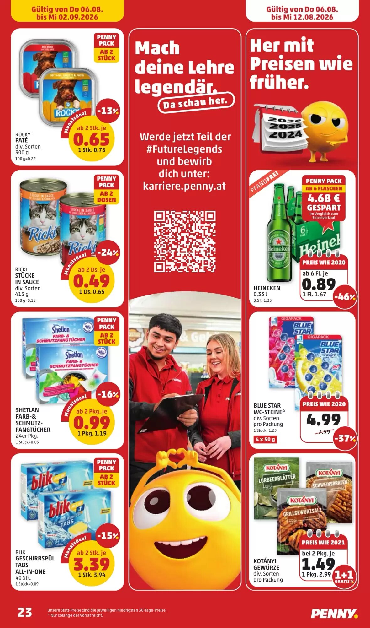 PENNY Flugblatt (ab 06.08.2026) - Angebote und Prospekt - Seite 23