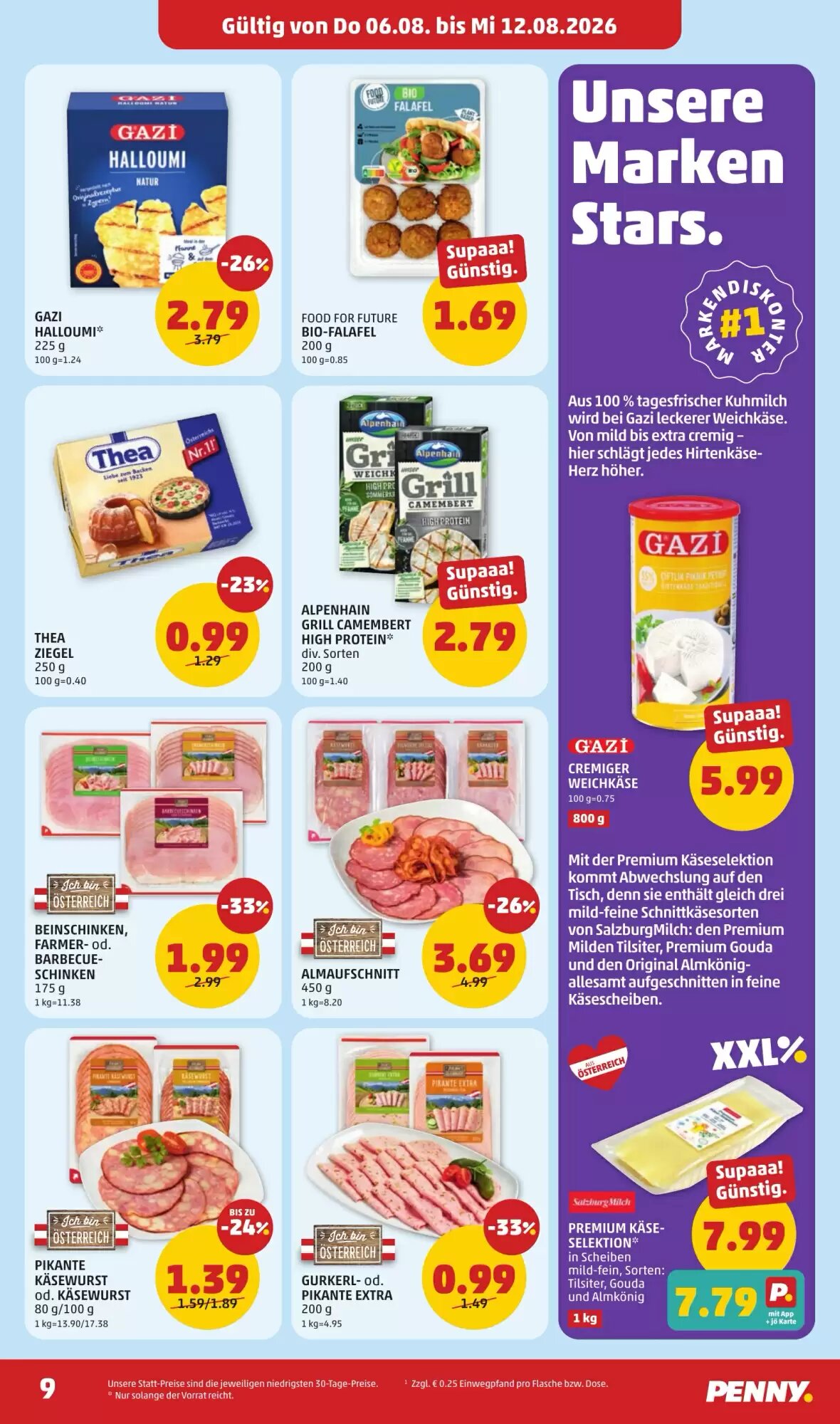 PENNY Flugblatt (ab 06.08.2026) - Angebote und Prospekt - Seite 9