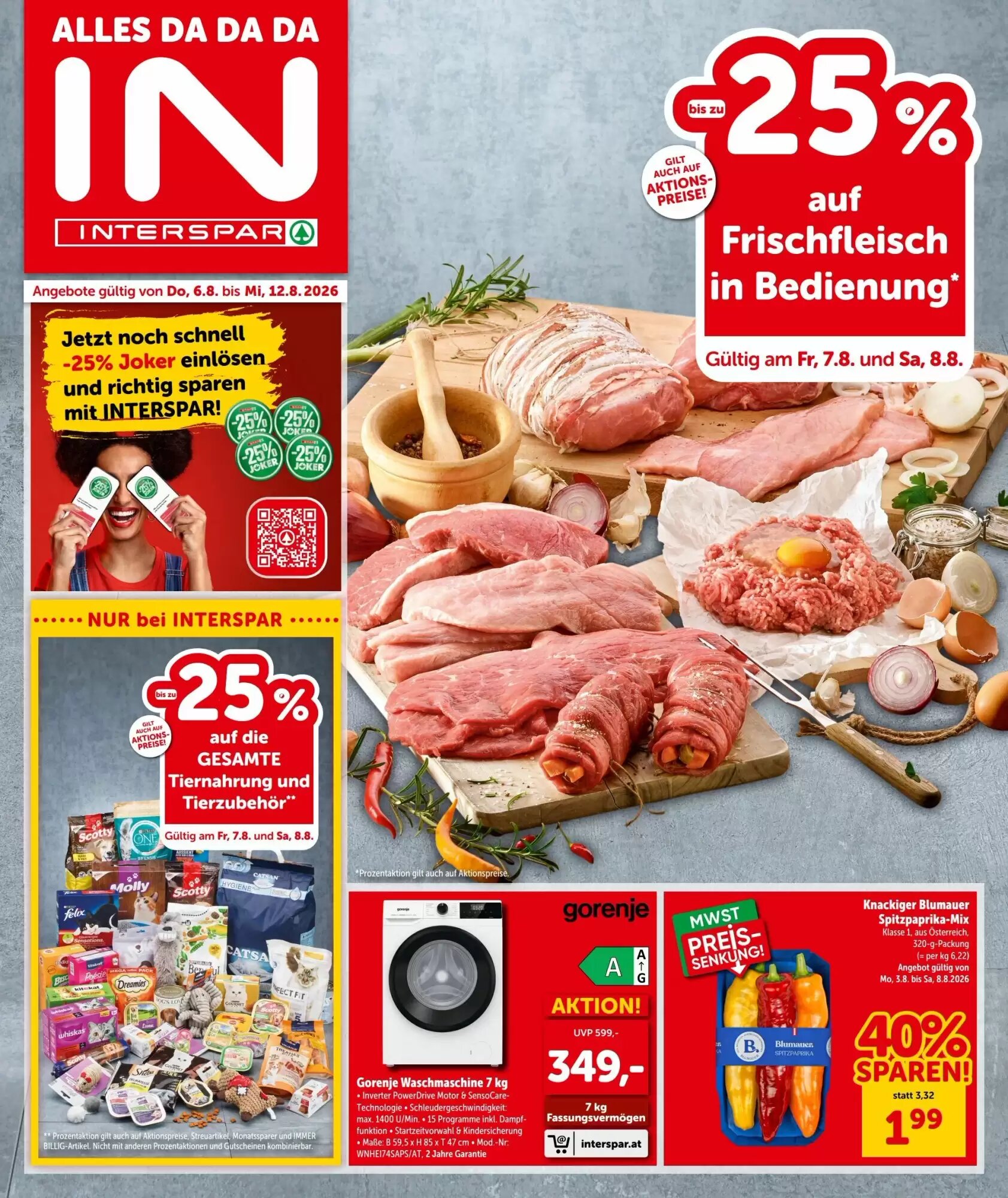Interspar Flugblatt (ab 06.08.2026) - Angebote und Prospekt - Seite 1