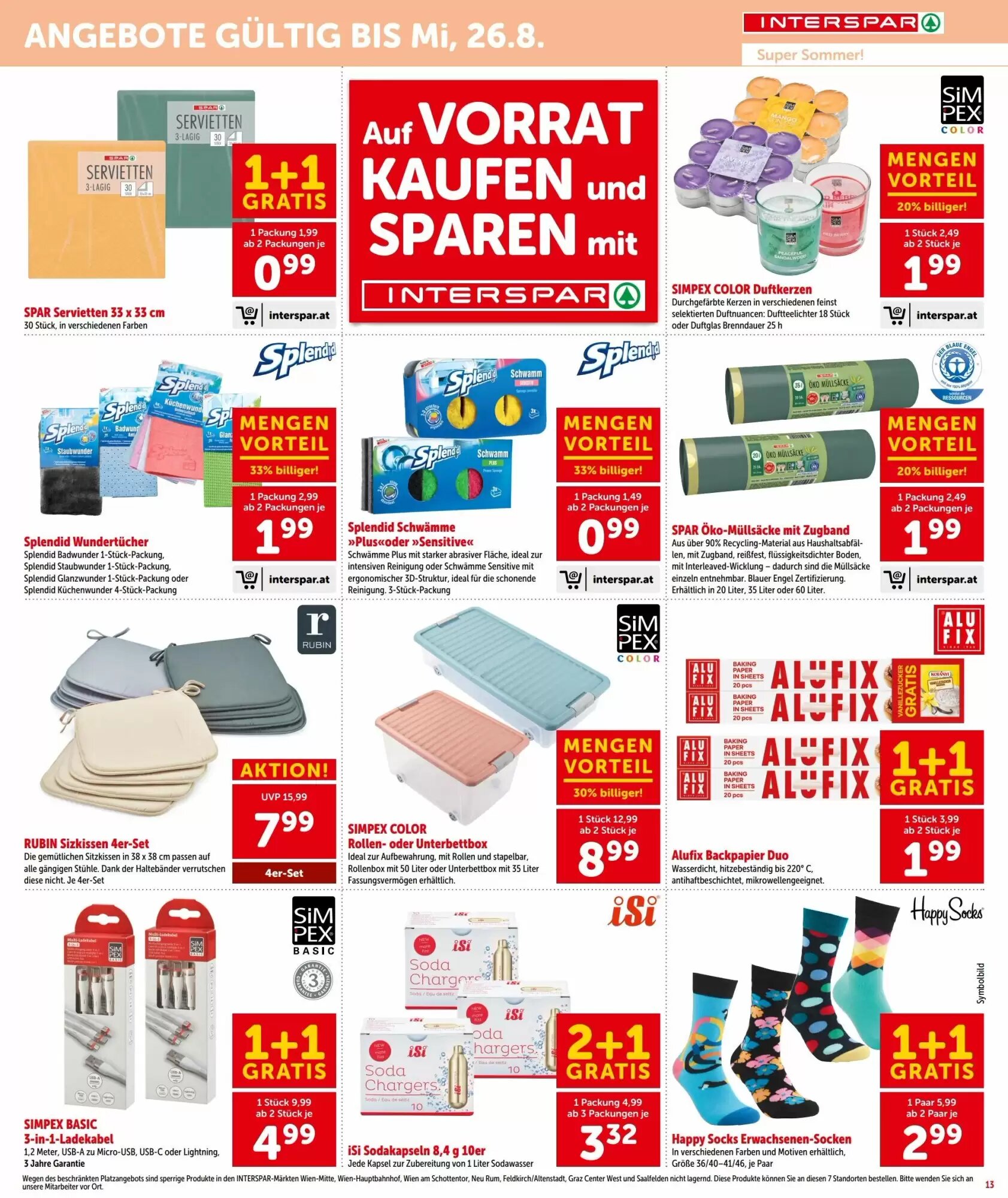 Interspar Flugblatt (ab 06.08.2026) - Angebote und Prospekt - Seite 13