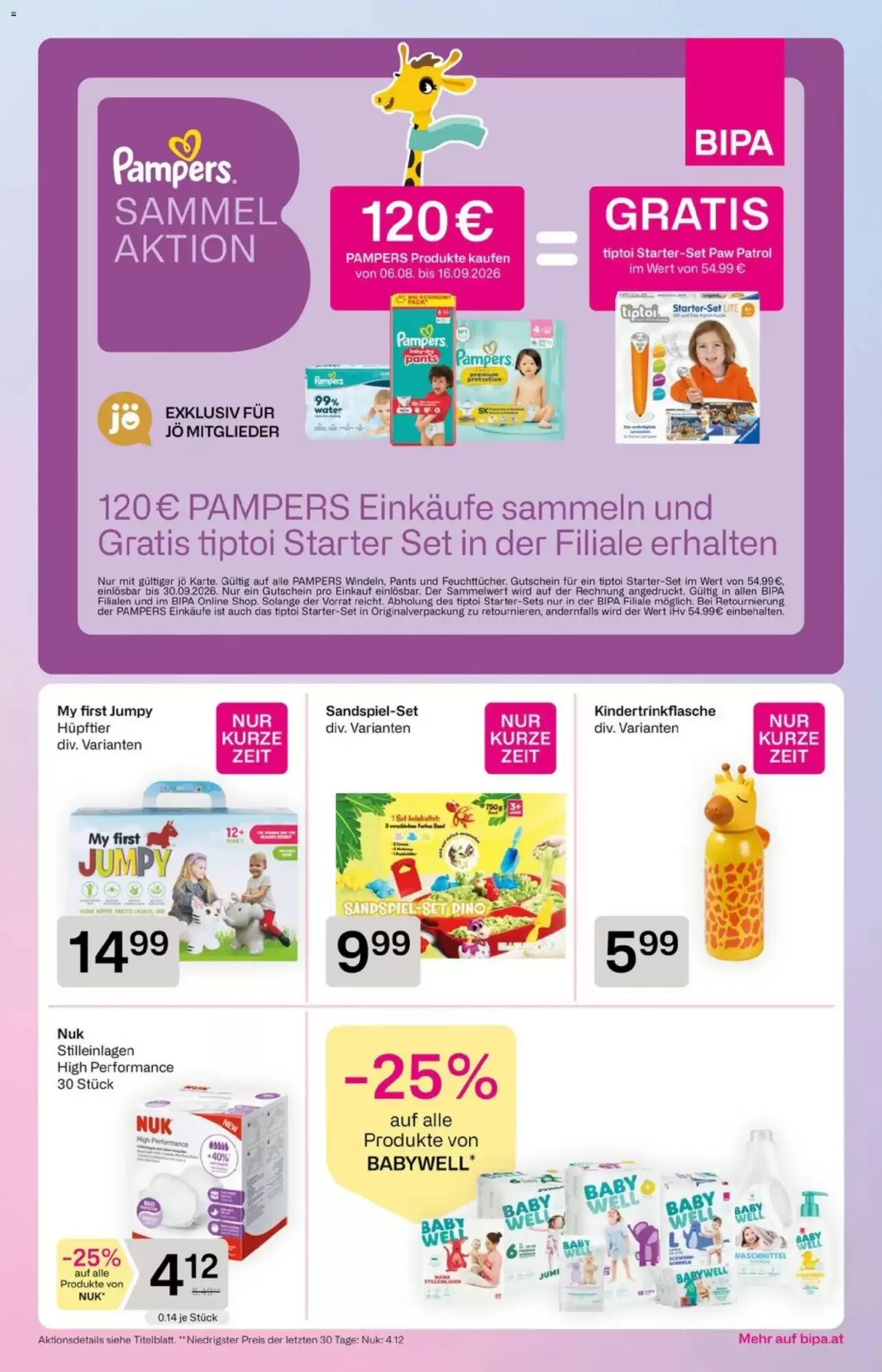 Bipa Flugblatt (ab 06.08.2026) - Angebote und Prospekt - Seite 3