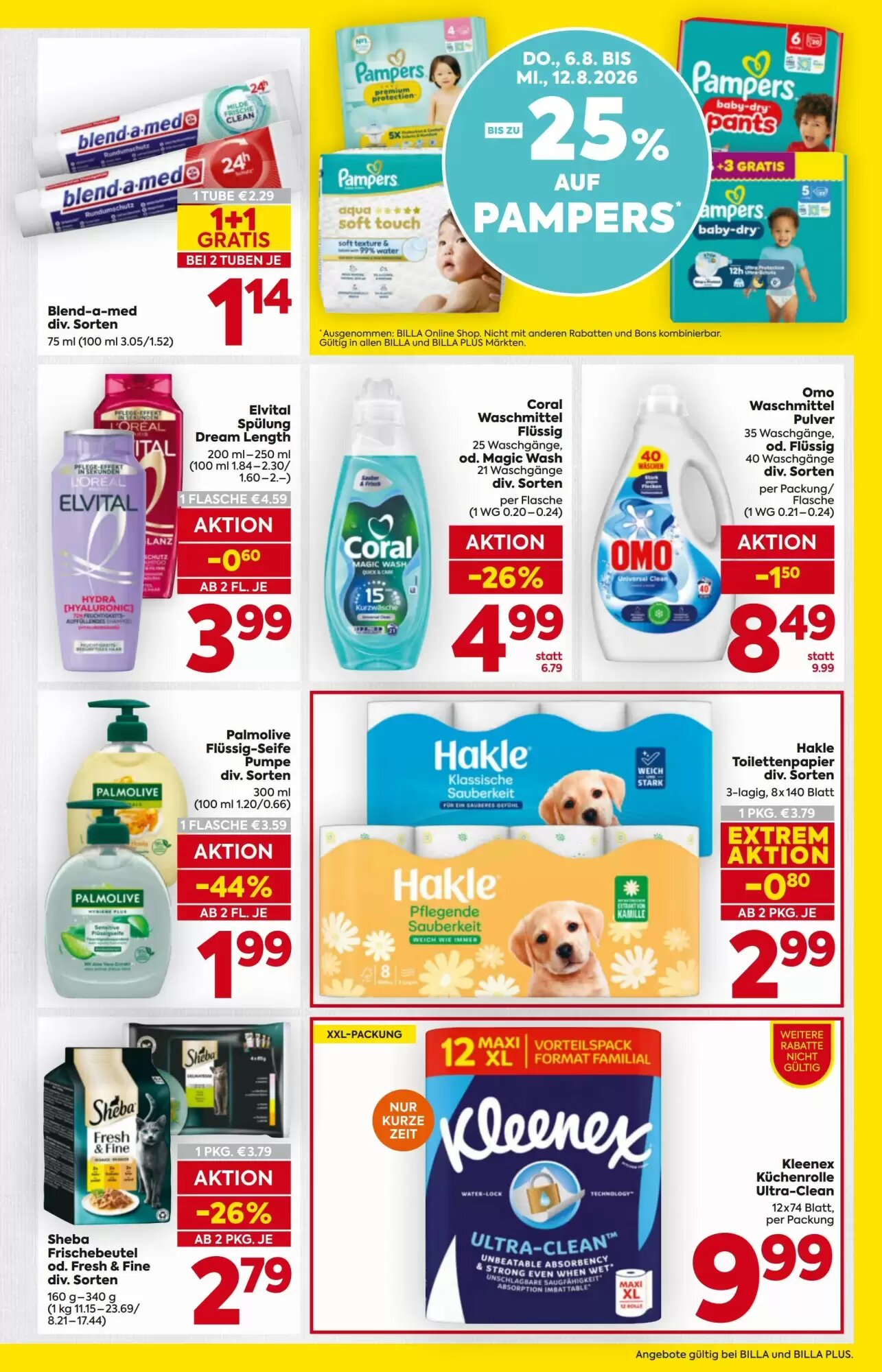Billa Flugblatt (ab 06.08.2026) - Angebote und Prospekt - Seite 15