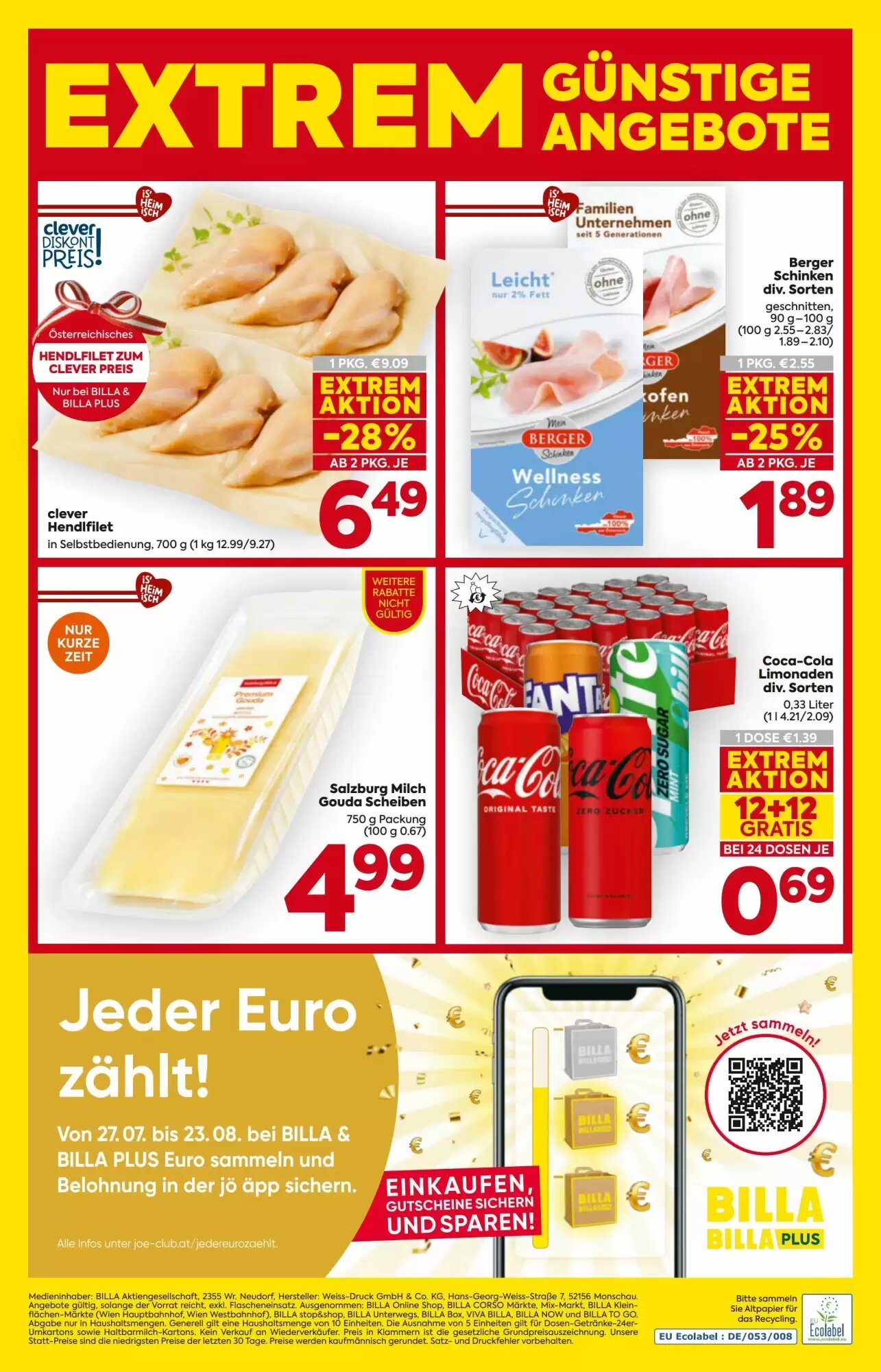 Billa Flugblatt (ab 06.08.2026) - Angebote und Prospekt - Seite 16