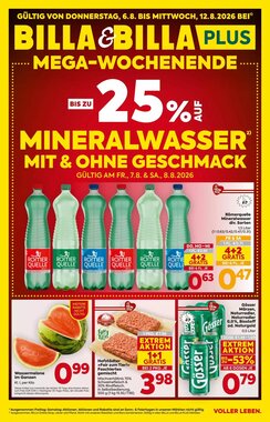 Billa Flugblatt (ab 06.08.2026) - Angebote und Prospekt