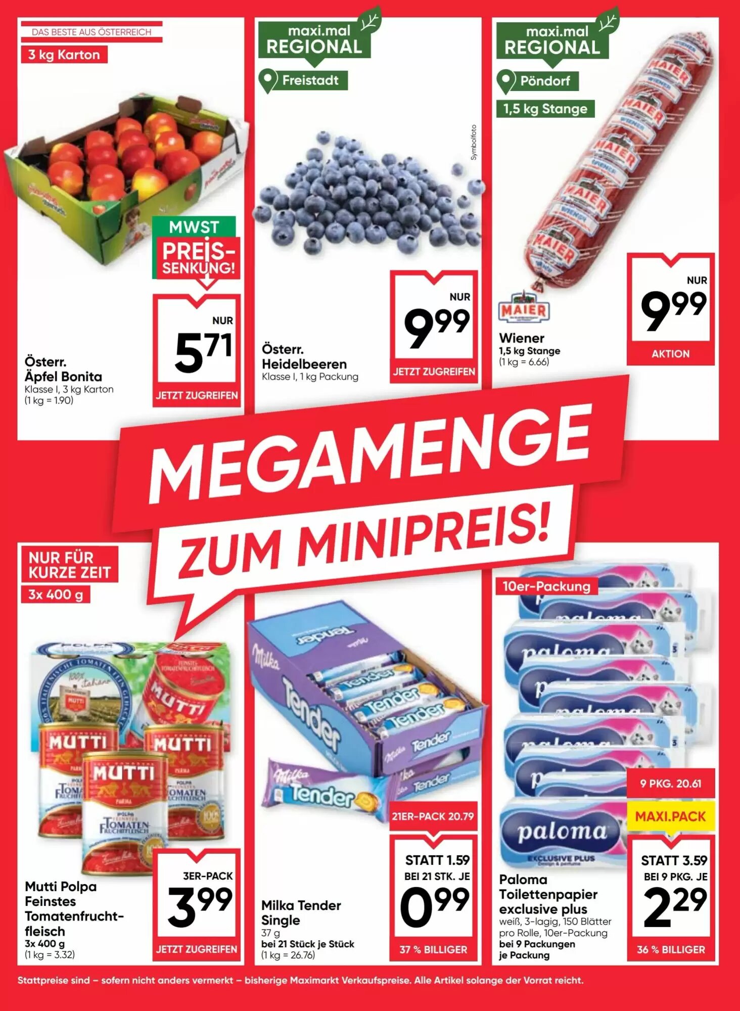 Maximarkt Flugblatt (ab 06.08.2026) - Angebote und Prospekt - Seite 14
