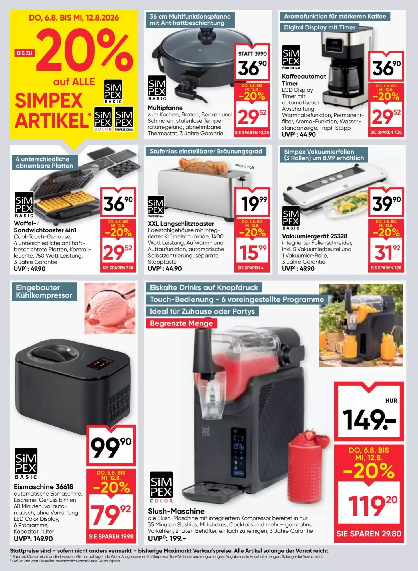 Maximarkt Flugblatt (ab 06.08.2026) - Angebote und Prospekt - Seite 16