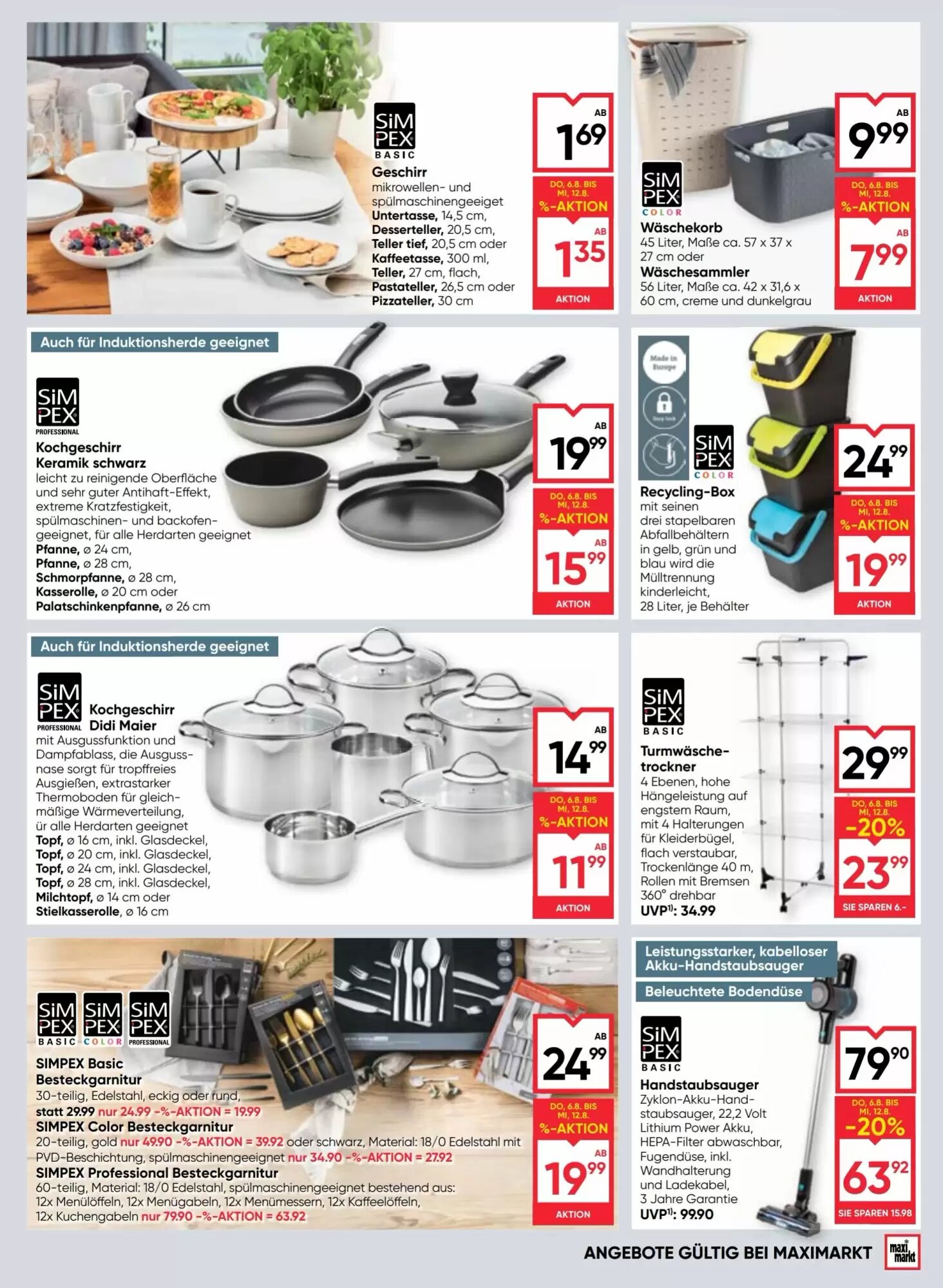 Maximarkt Flugblatt (ab 06.08.2026) - Angebote und Prospekt - Seite 17