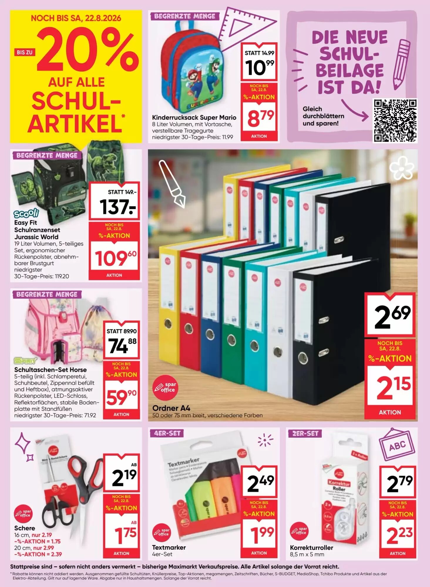 Maximarkt Flugblatt (ab 06.08.2026) - Angebote und Prospekt - Seite 20