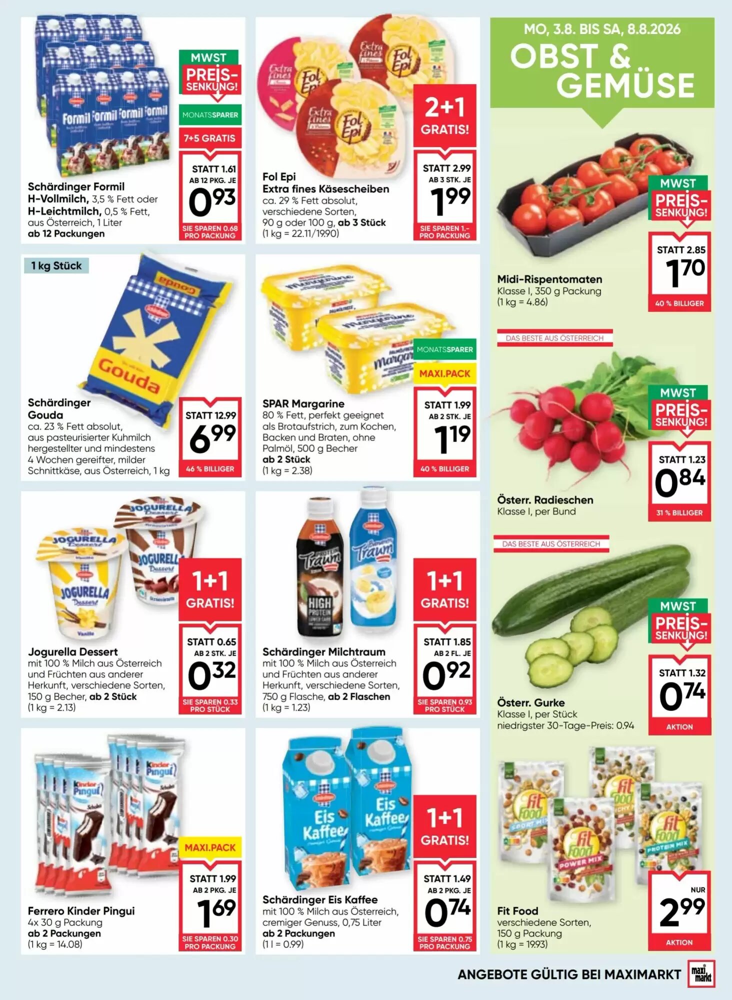 Maximarkt Flugblatt (ab 06.08.2026) - Angebote und Prospekt - Seite 9