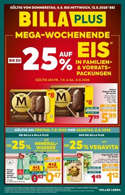 Billa Flugblatt (ab 06.08.2026) - Angebote und Prospekt