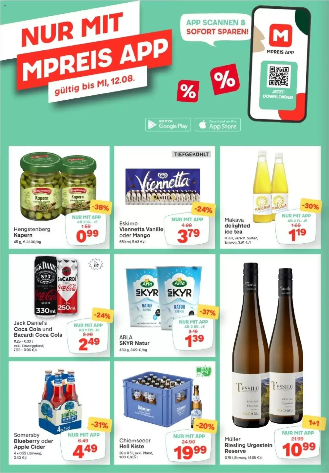 MPreis Flugblatt (ab 06.08.2026) - Angebote und Prospekt - Seite 14
