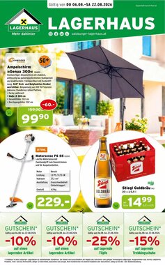 Salzburger Lagerhaus Flugblatt (ab 06.08.2026) - Angebote und Prospekt