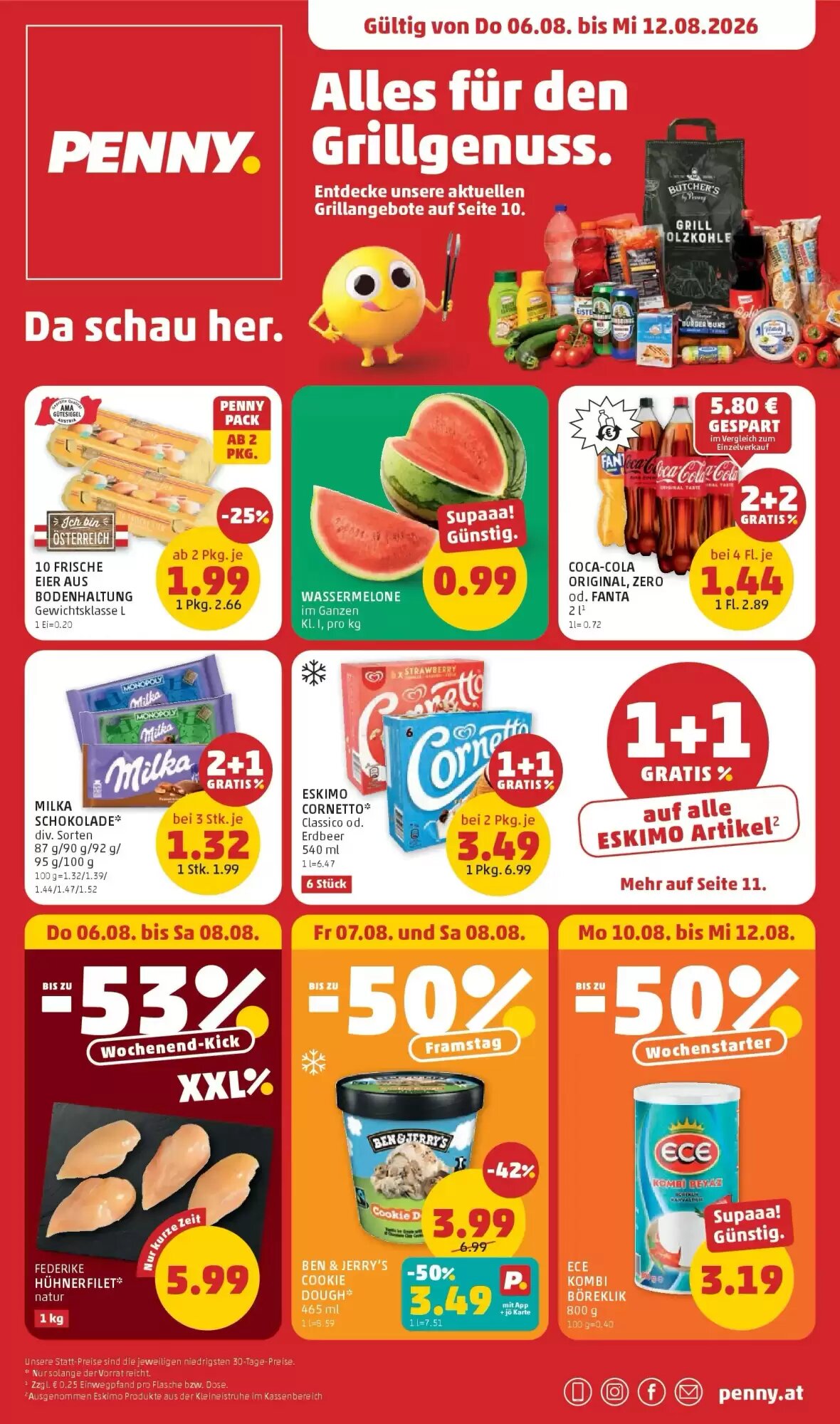 PENNY Flugblatt (ab 06.08.2026) - Angebote und Prospekt - Seite 1