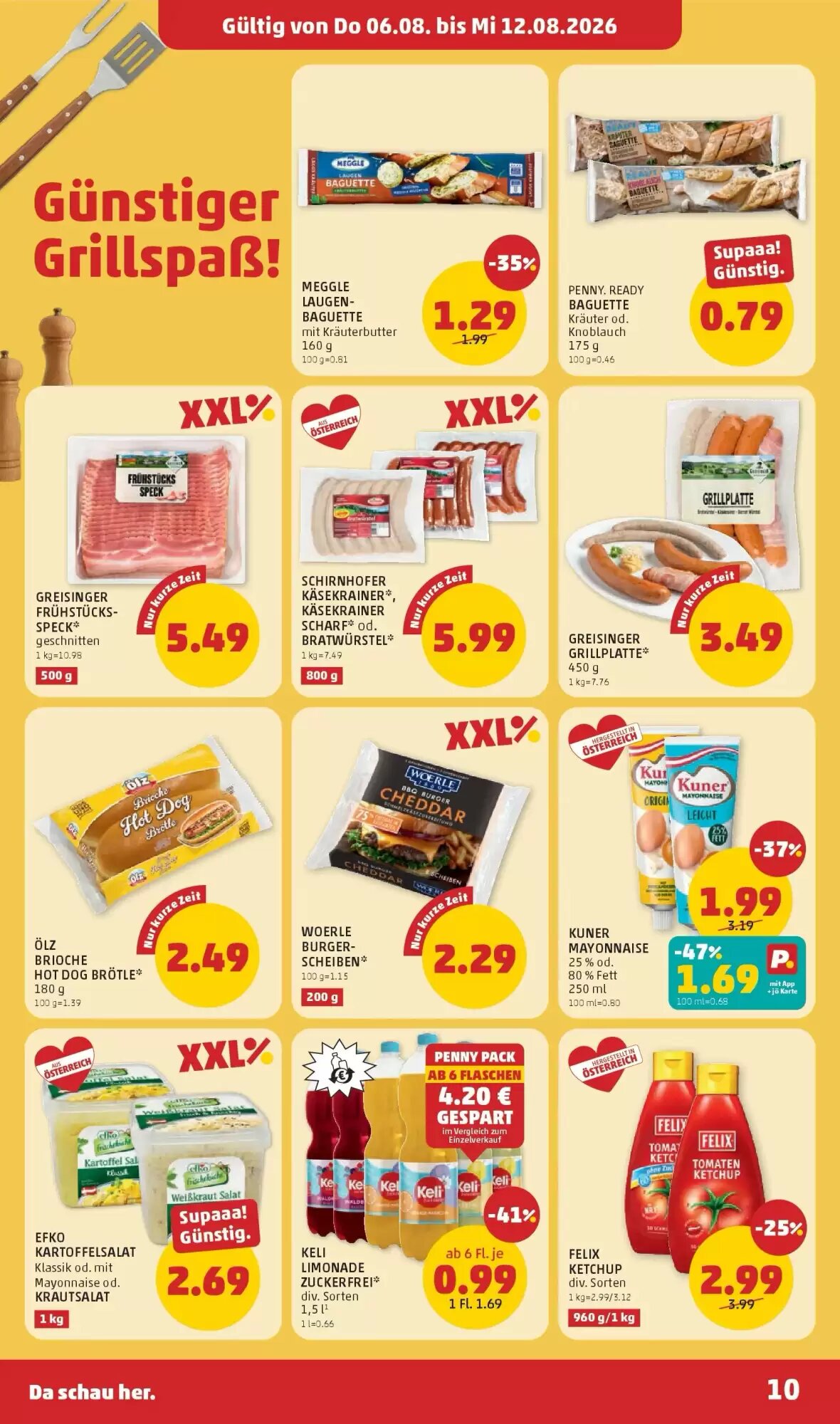 PENNY Flugblatt (ab 06.08.2026) - Angebote und Prospekt - Seite 10
