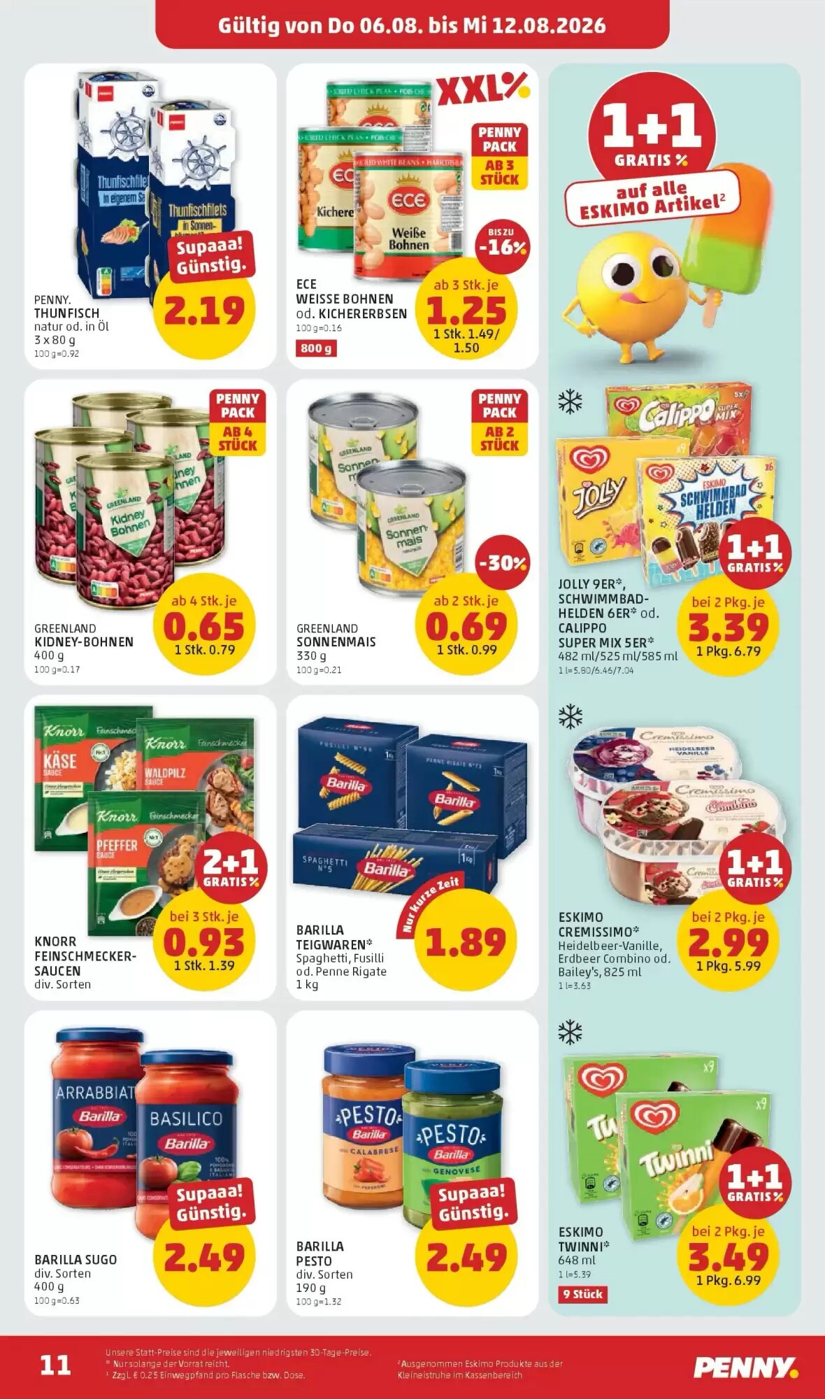 PENNY Flugblatt (ab 06.08.2026) - Angebote und Prospekt - Seite 11