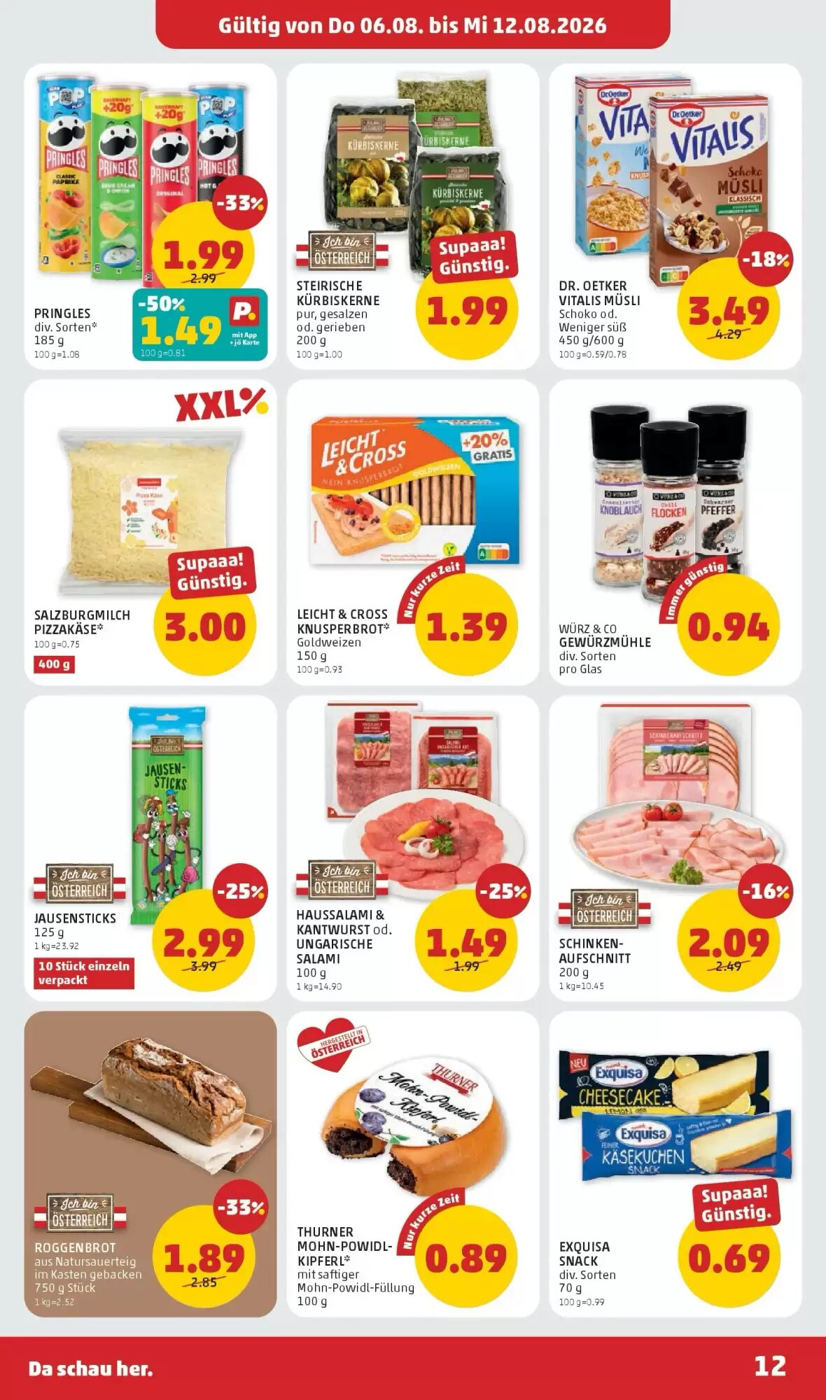 PENNY Flugblatt (ab 06.08.2026) - Angebote und Prospekt - Seite 12