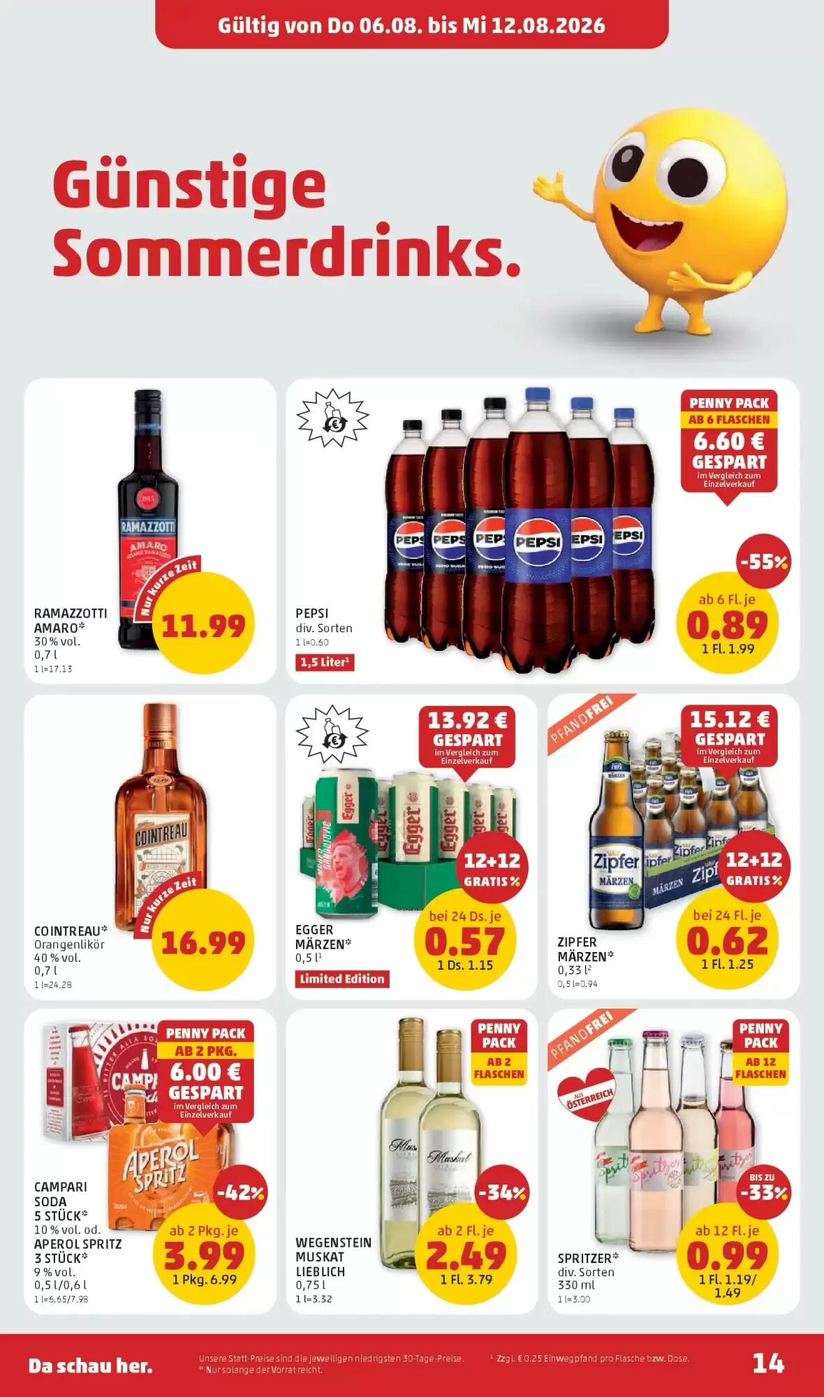 PENNY Flugblatt (ab 06.08.2026) - Angebote und Prospekt - Seite 14