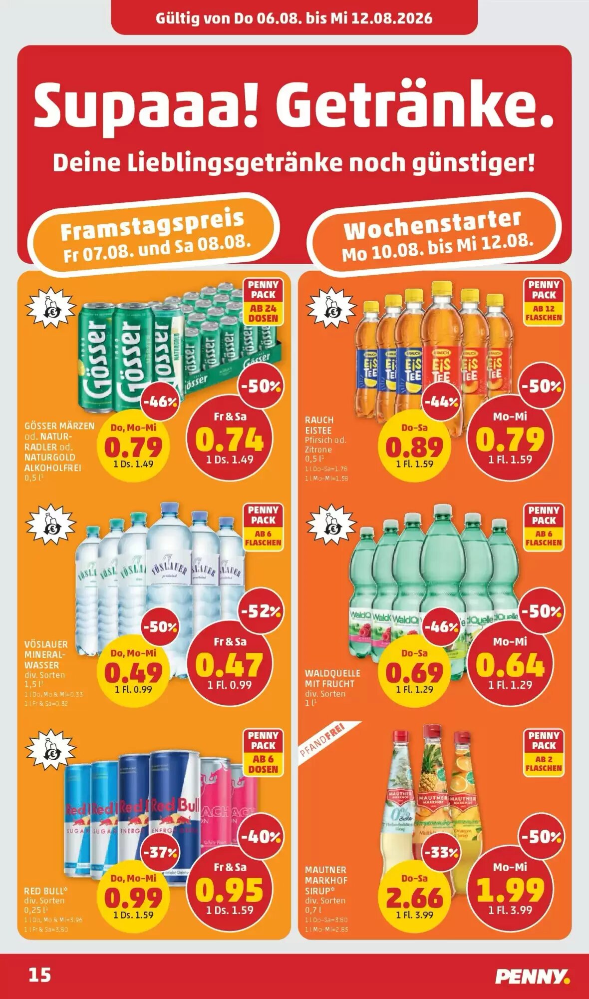 PENNY Flugblatt (ab 06.08.2026) - Angebote und Prospekt - Seite 15