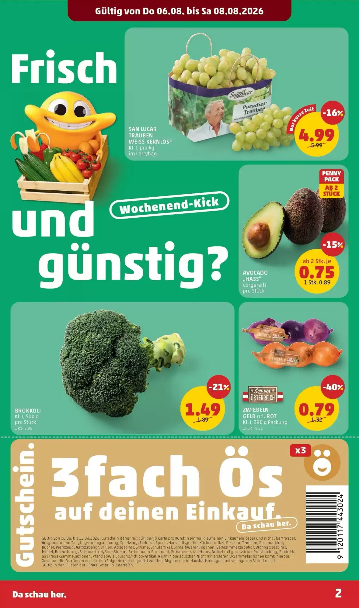 PENNY Flugblatt (ab 06.08.2026) - Angebote und Prospekt - Seite 2