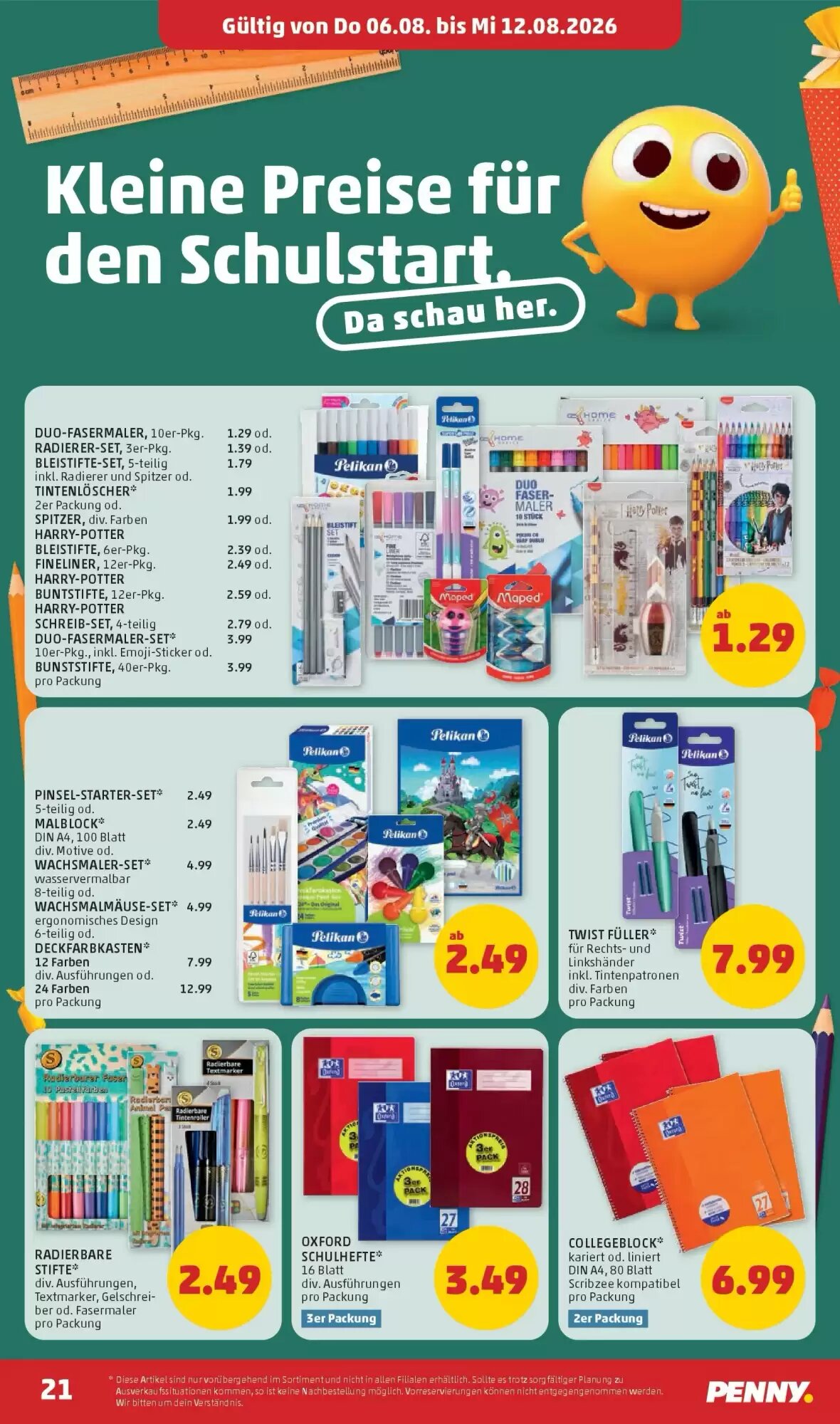 PENNY Flugblatt (ab 06.08.2026) - Angebote und Prospekt - Seite 21