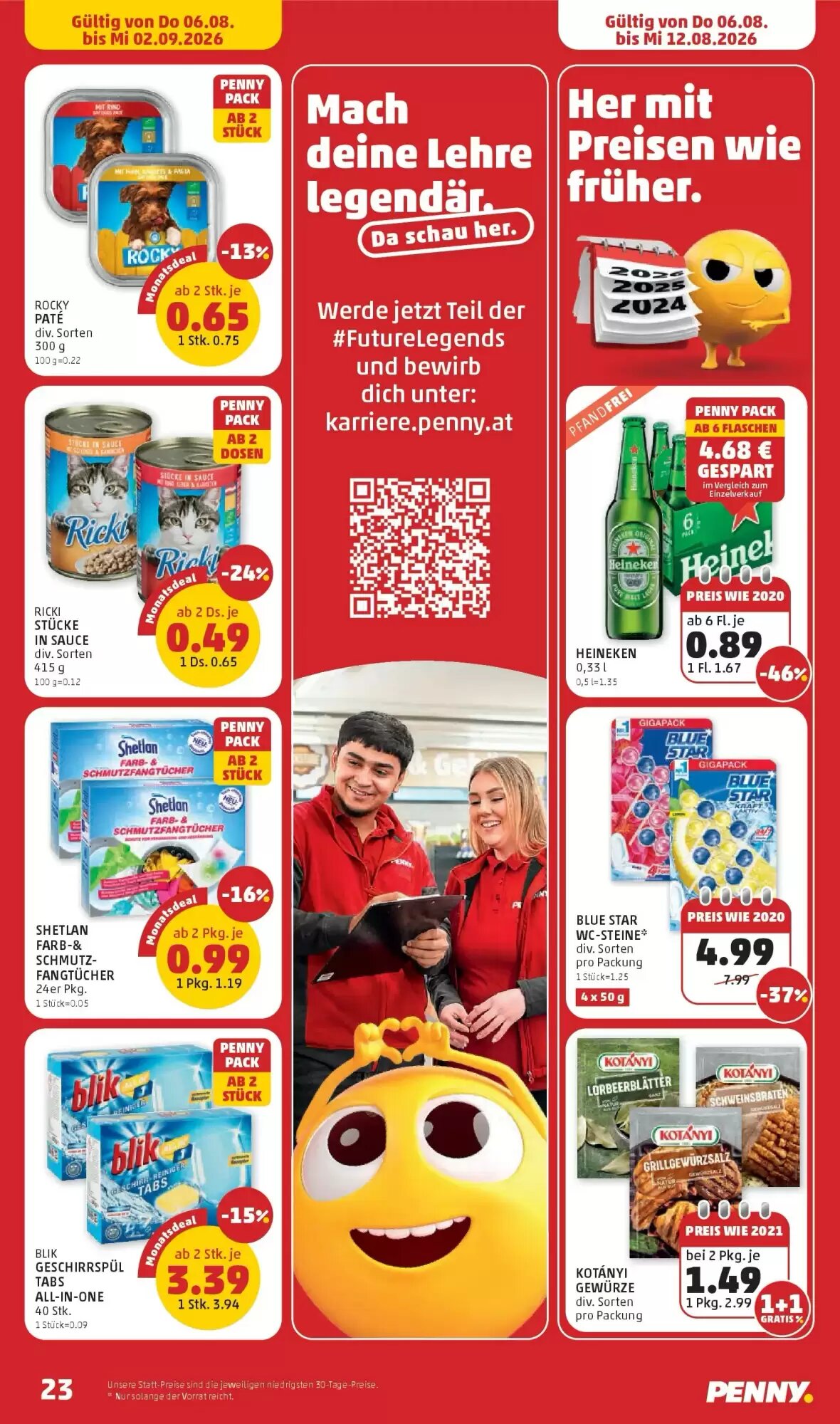 PENNY Flugblatt (ab 06.08.2026) - Angebote und Prospekt - Seite 23