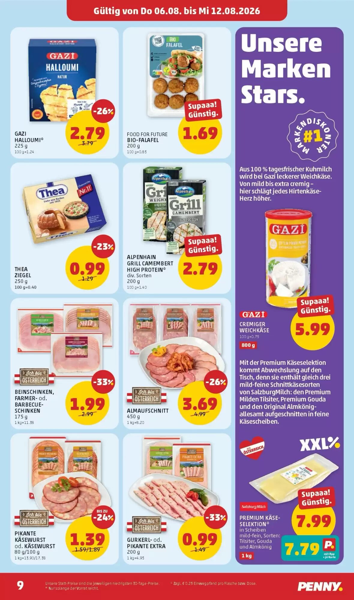PENNY Flugblatt (ab 06.08.2026) - Angebote und Prospekt - Seite 9