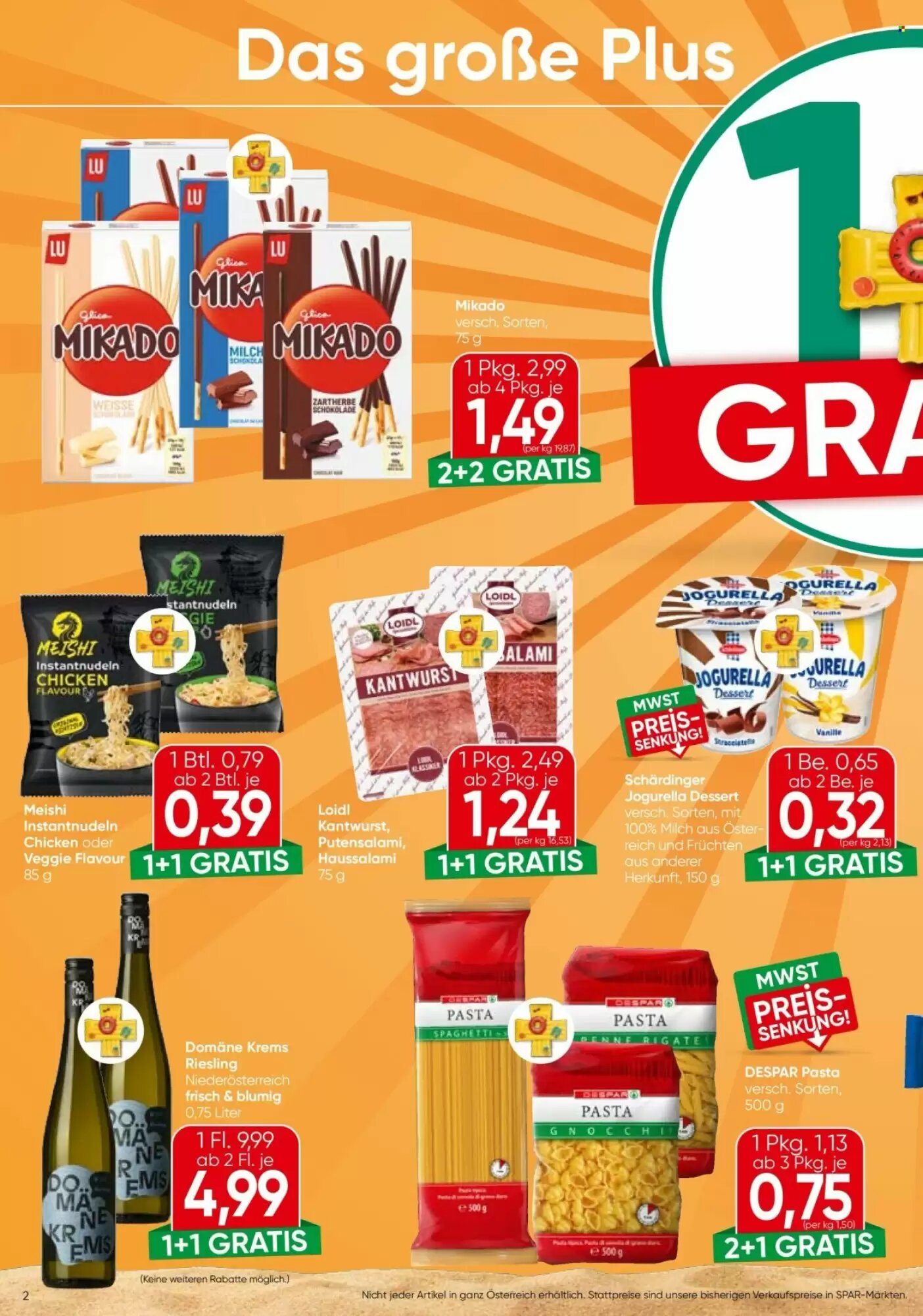 Eurospar Flugblatt (ab 06.08.2026) - Angebote und Prospekt - Seite 2