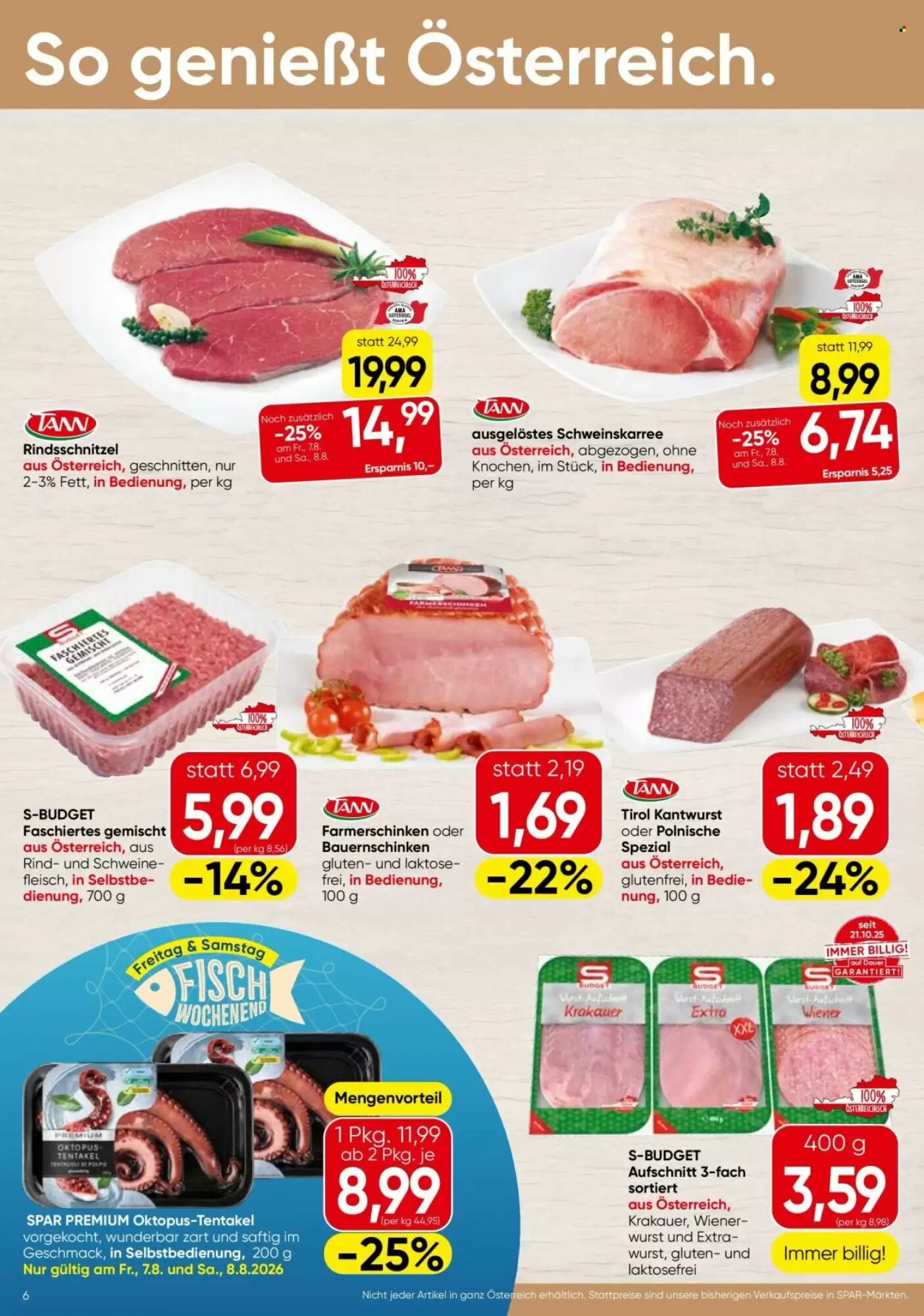 Eurospar Flugblatt (ab 06.08.2026) - Angebote und Prospekt - Seite 6
