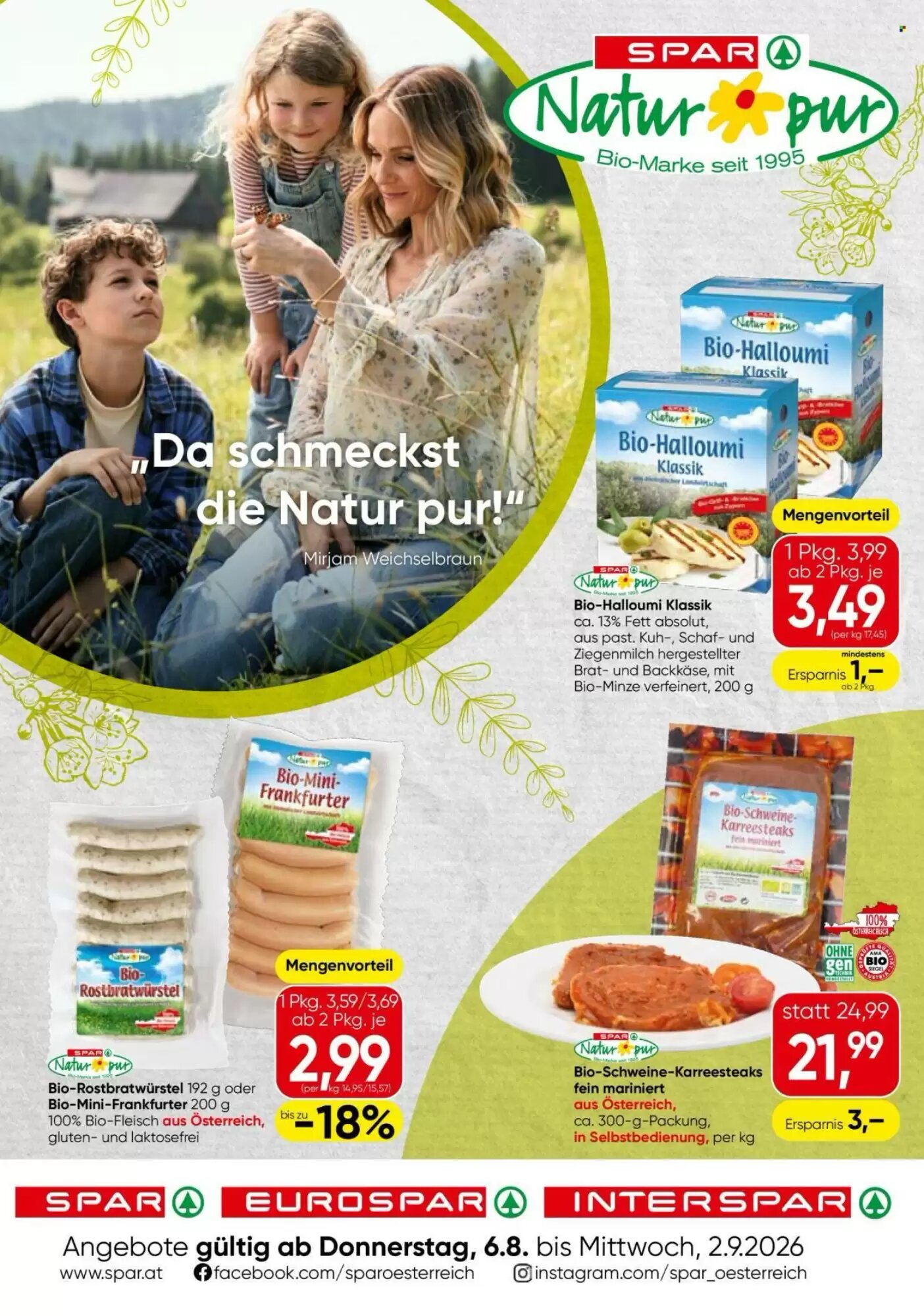 Eurospar Flugblatt (ab 06.08.2026) - Angebote und Prospekt - Seite 1
