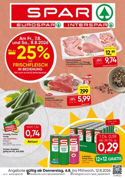 Spar Flugblatt (ab 06.08.2026) - Angebote und Prospekt