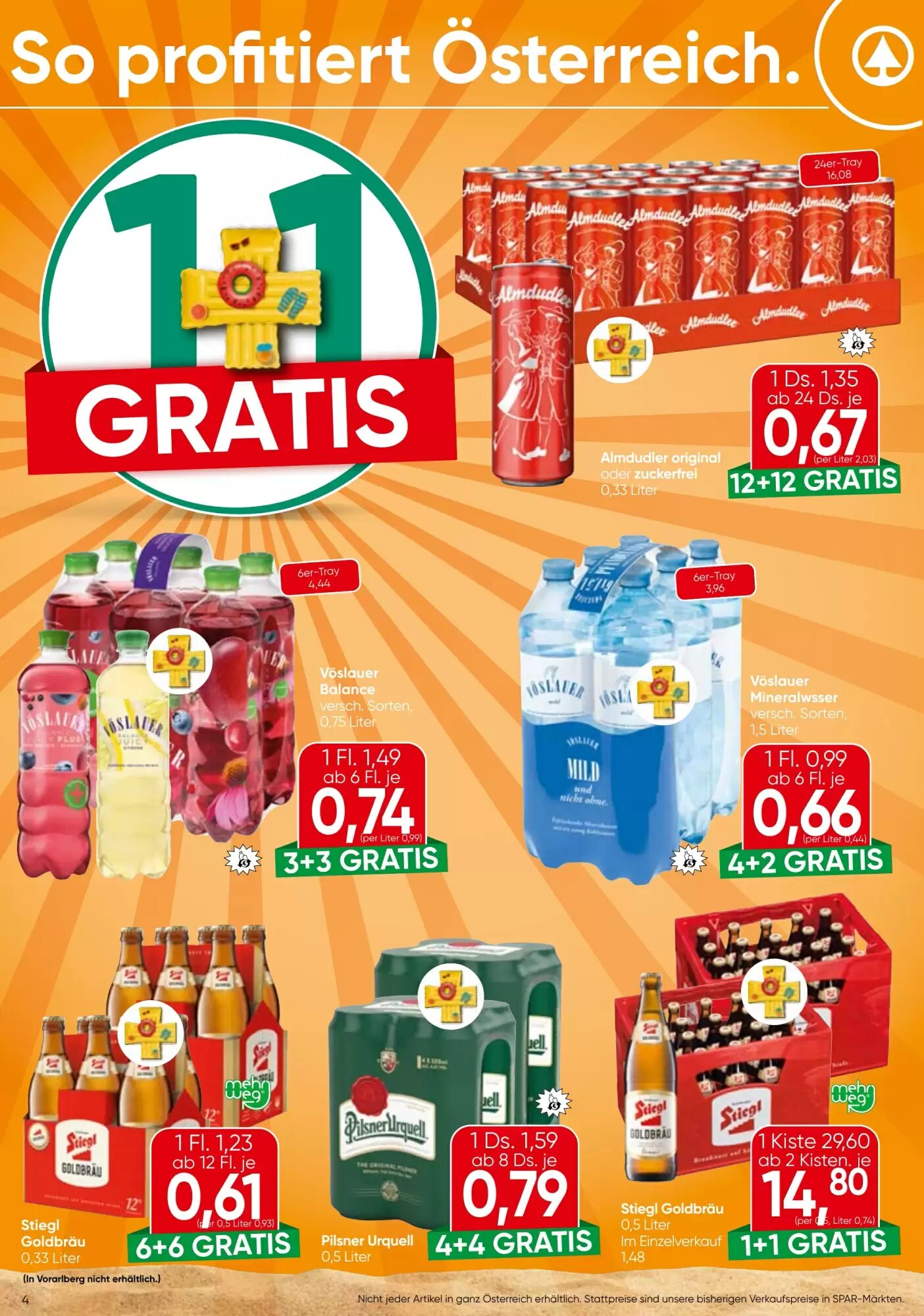 Spar Flugblatt (ab 06.08.2026) - Angebote und Prospekt - Seite 4