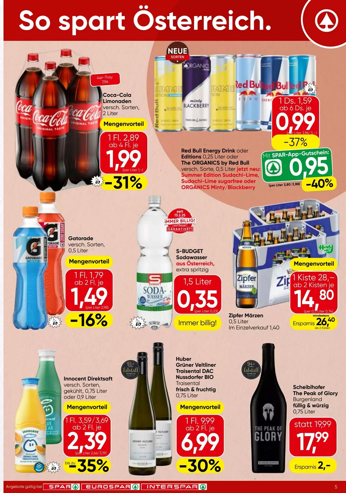 Spar Flugblatt (ab 06.08.2026) - Angebote und Prospekt - Seite 5
