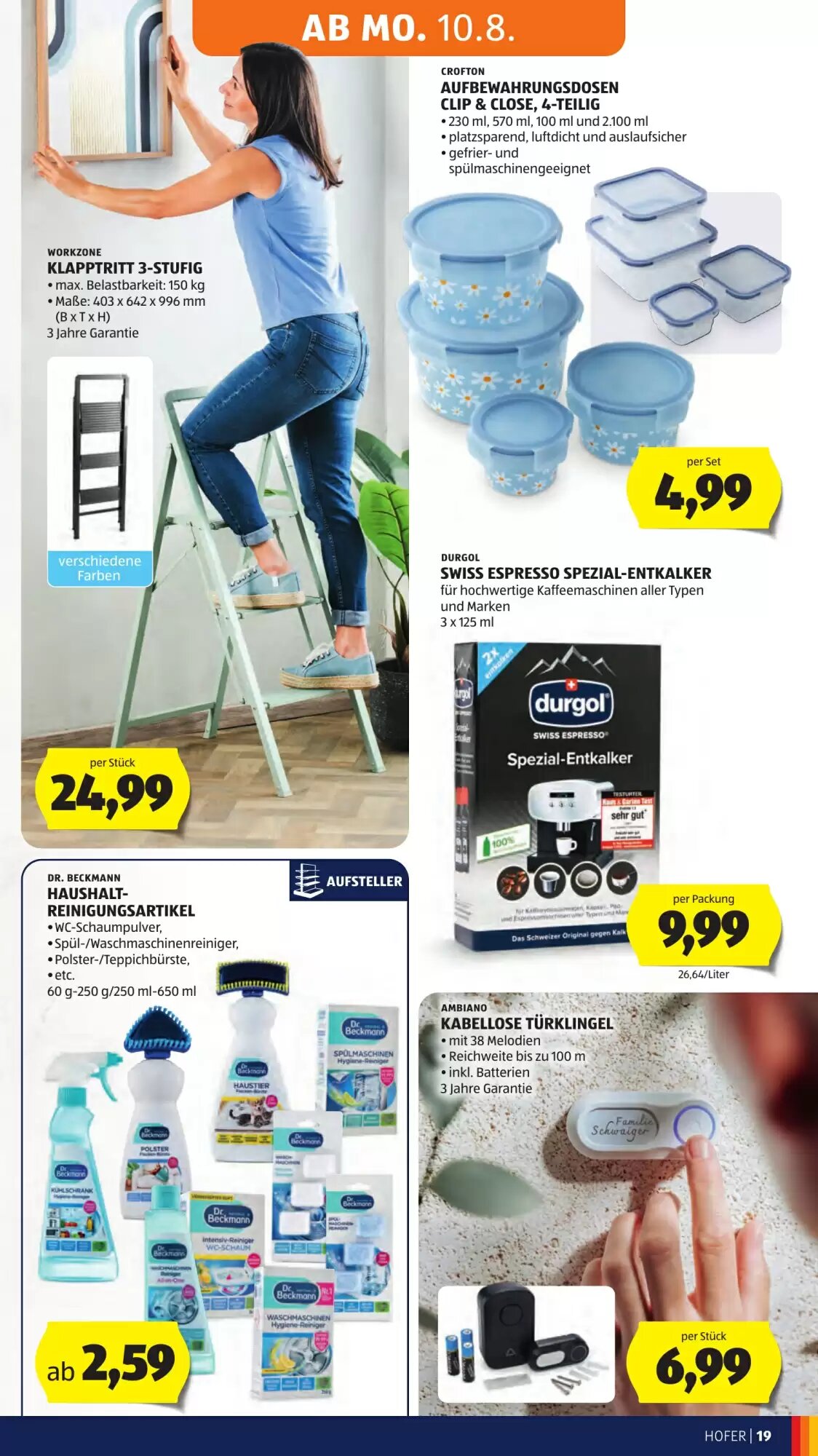 Hofer Flugblatt (ab 07.08.2026) - Angebote und Prospekt - Seite 33