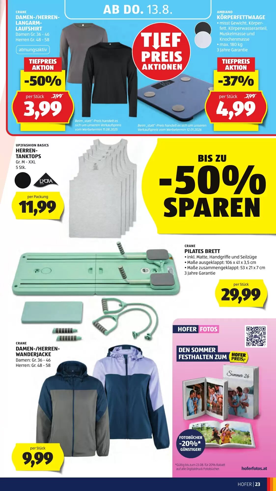 Hofer Flugblatt (ab 07.08.2026) - Angebote und Prospekt - Seite 37