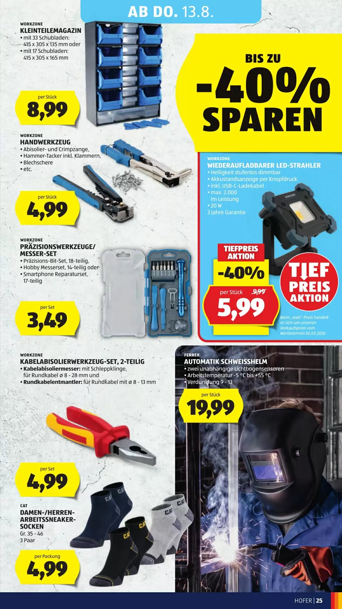 Hofer Flugblatt (ab 07.08.2026) - Angebote und Prospekt - Seite 39