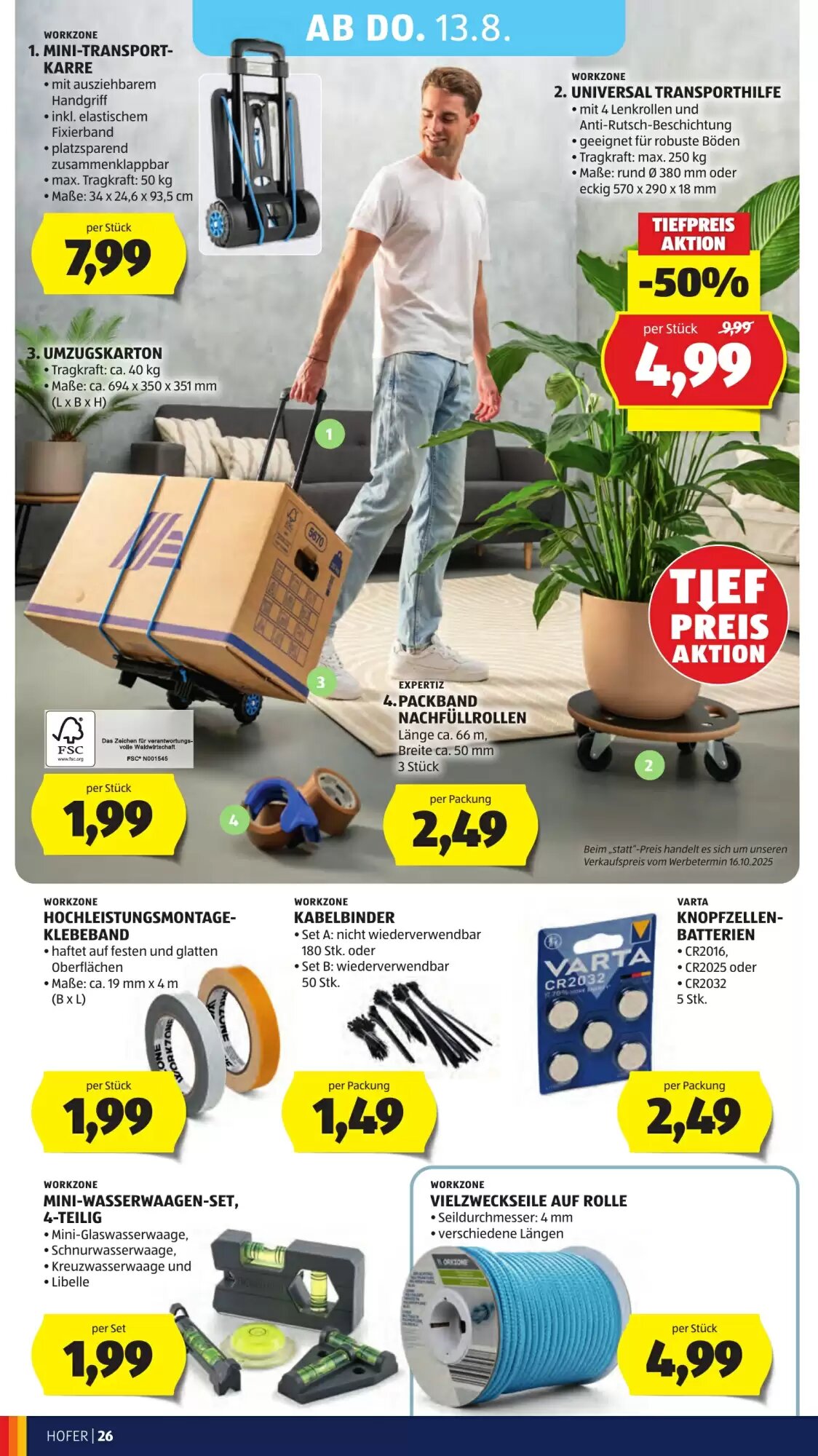 Hofer Flugblatt (ab 07.08.2026) - Angebote und Prospekt - Seite 40