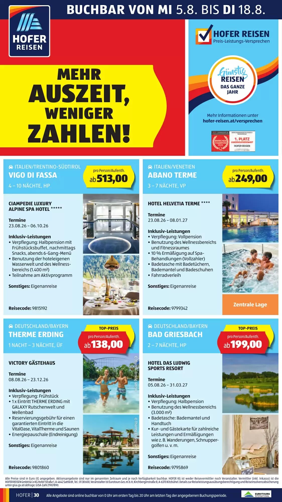 Hofer Flugblatt (ab 07.08.2026) - Angebote und Prospekt - Seite 44
