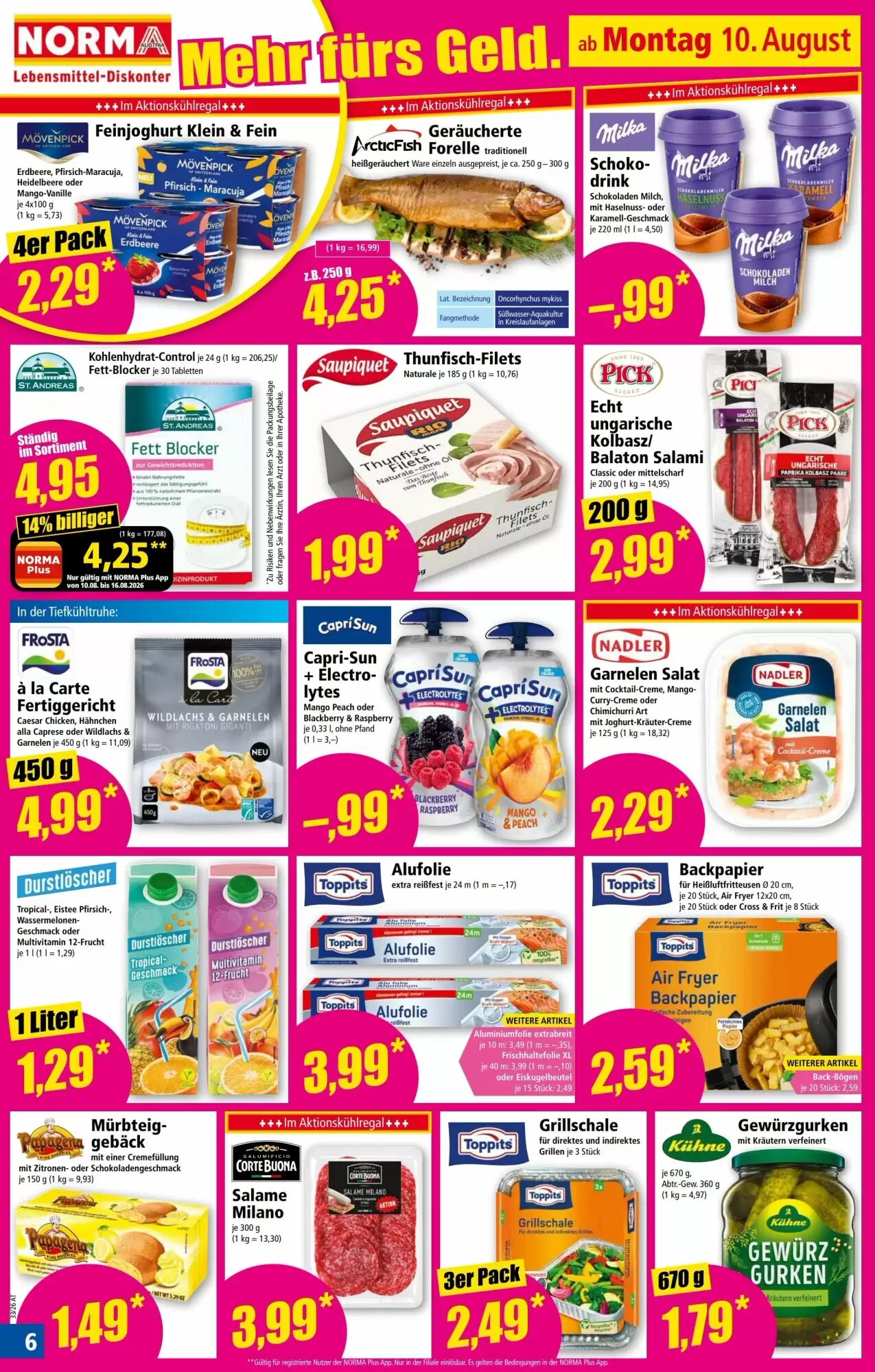 Norma Flugblatt (ab 10.08.2026) - Angebote und Prospekt - Seite 6