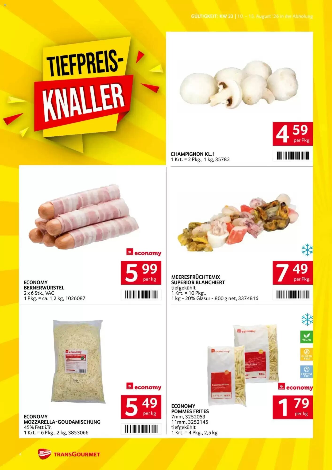 Transgourmet Flugblatt (ab 10.08.2026) - Angebote und Prospekt - Seite 4