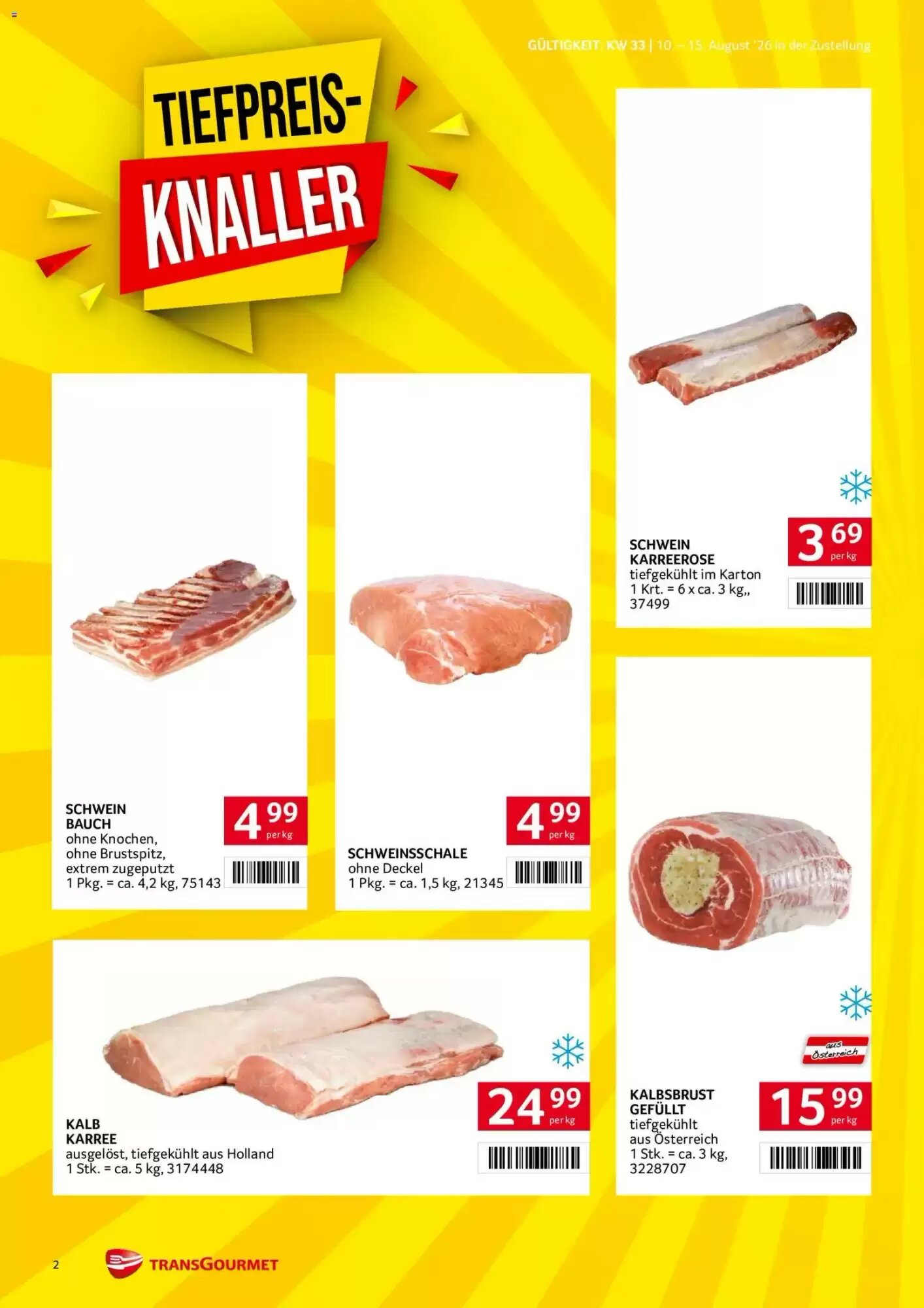 Transgourmet Flugblatt (ab 10.08.2026) - Angebote und Prospekt - Seite 2