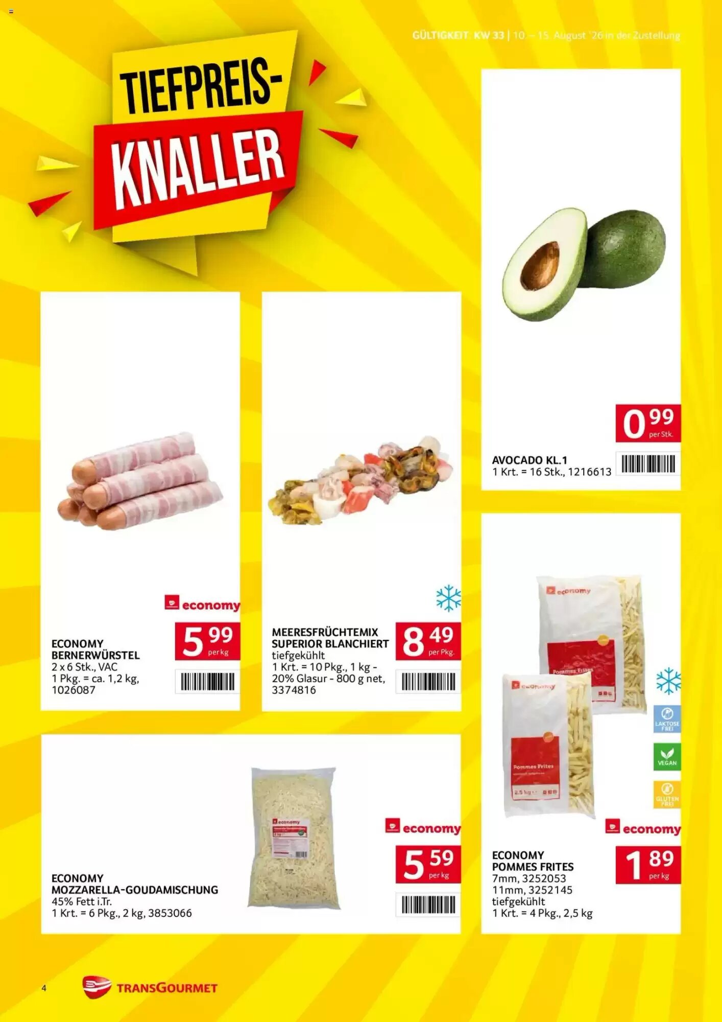 Transgourmet Flugblatt (ab 10.08.2026) - Angebote und Prospekt - Seite 4