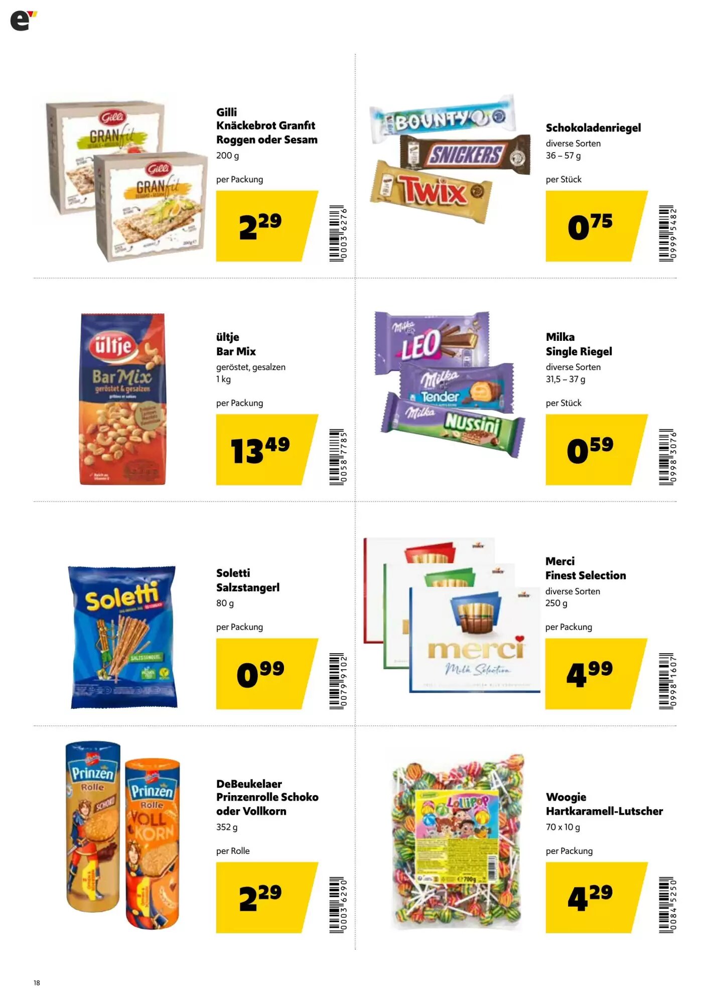 Eurogast Grissemann Flugblatt (ab 10.08.2026) - Angebote und Prospekt - Seite 18