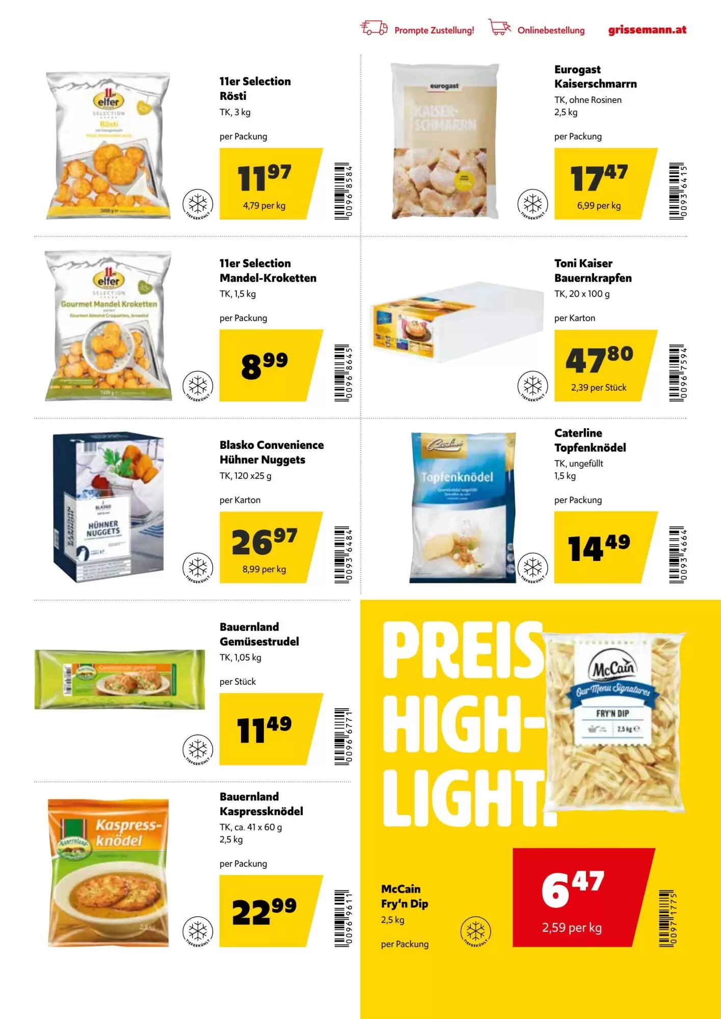 Eurogast Grissemann Flugblatt (ab 10.08.2026) - Angebote und Prospekt - Seite 19