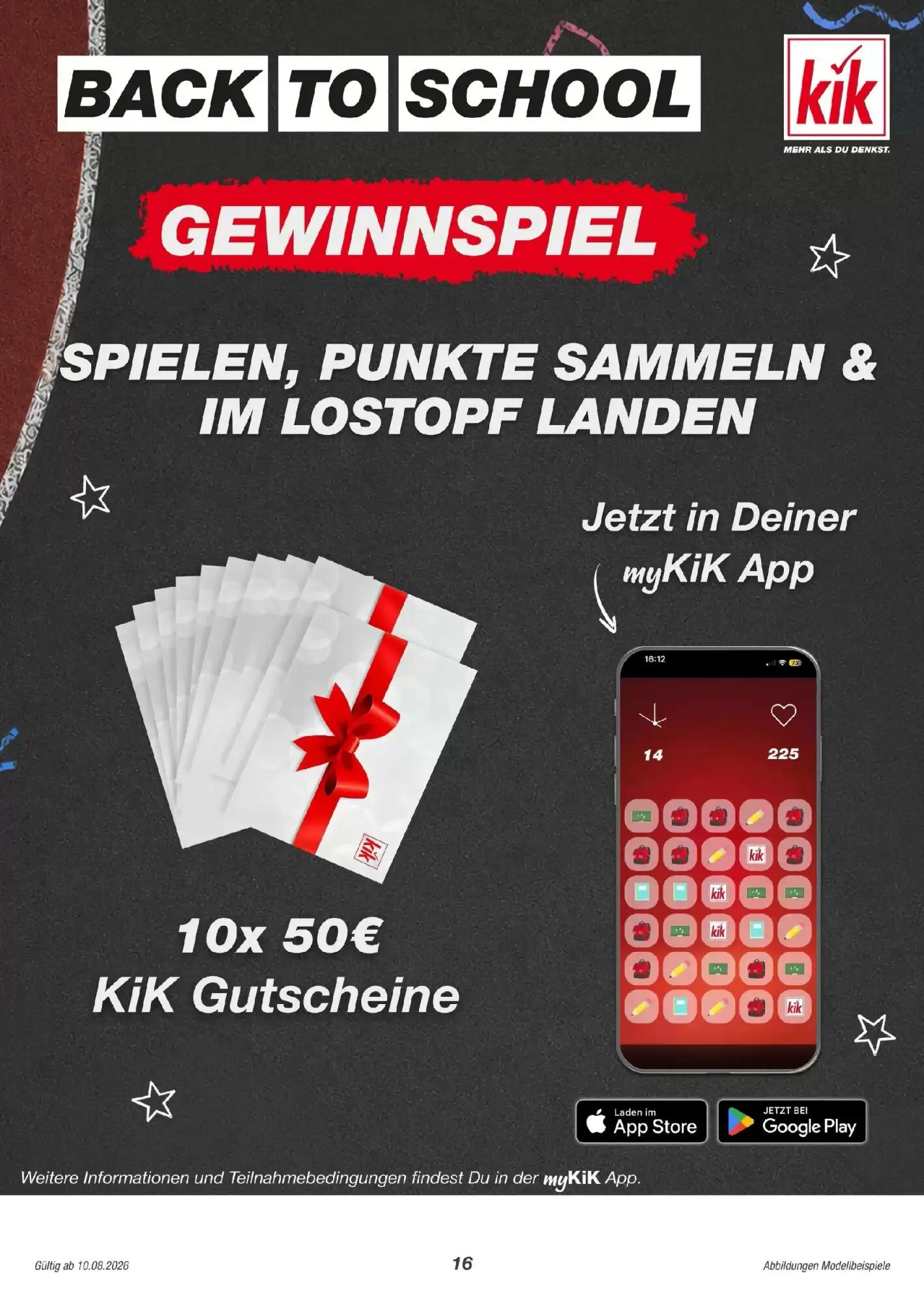 KiK Flugblatt (ab 10.08.2026) - Angebote und Prospekt - Seite 16