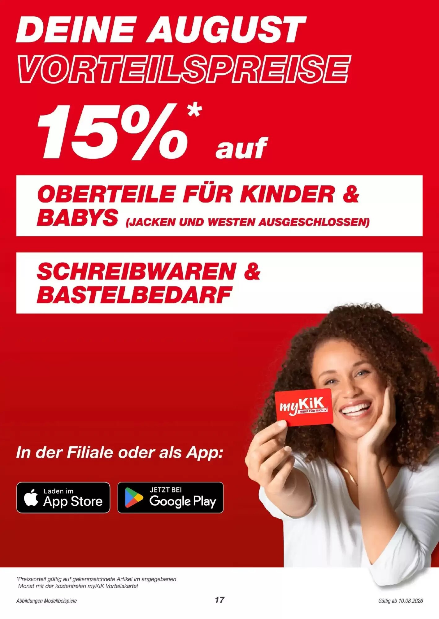 KiK Flugblatt (ab 10.08.2026) - Angebote und Prospekt - Seite 17
